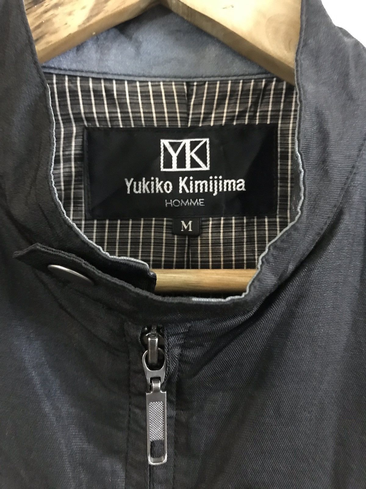 Japanese Brand Yukiko Kimijima Homme Zipper Jacket Size US M / EU 48-50 / 2 - 4 Thumbnail