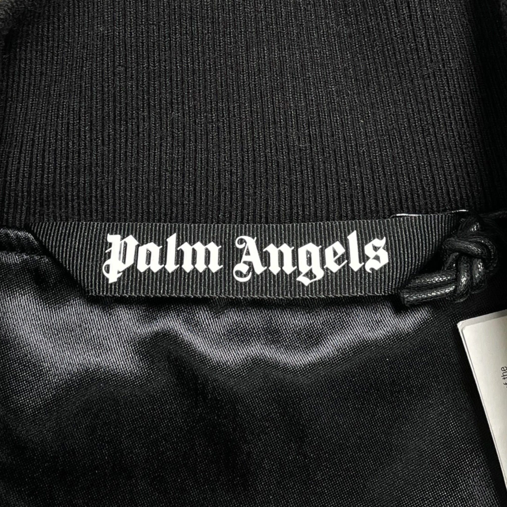 Palm Angels PXP Satin Varsity Black Gold White Size US XL / EU 56 / 4 - 4 Thumbnail