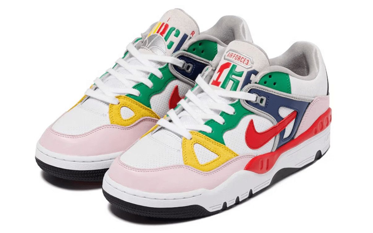 Nike Air Force 3 Low SP Nigo White Size US 10.5 / EU 43-44 - 2 Thumbnail