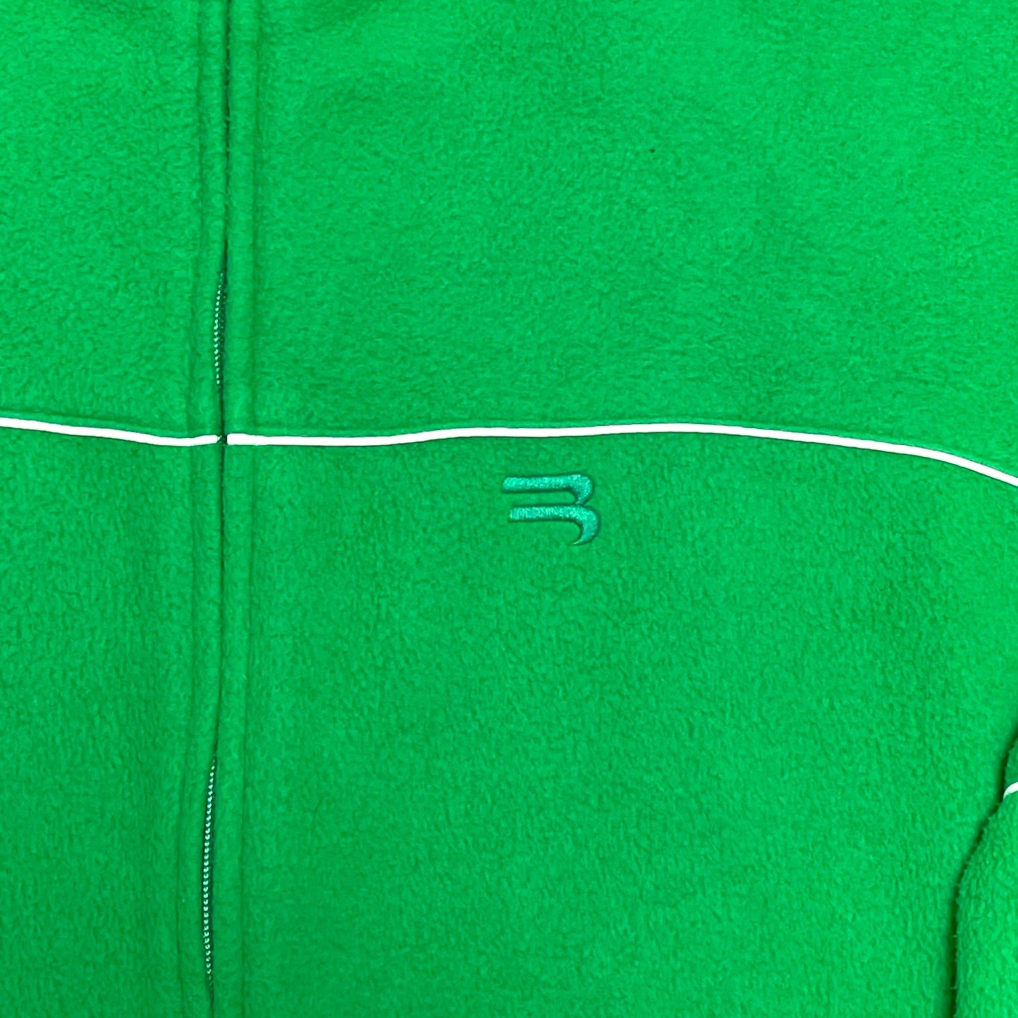 Balenciaga Piped Fleece Track Jacket Green Size US S / EU 44-46 / 1 - 3 Thumbnail