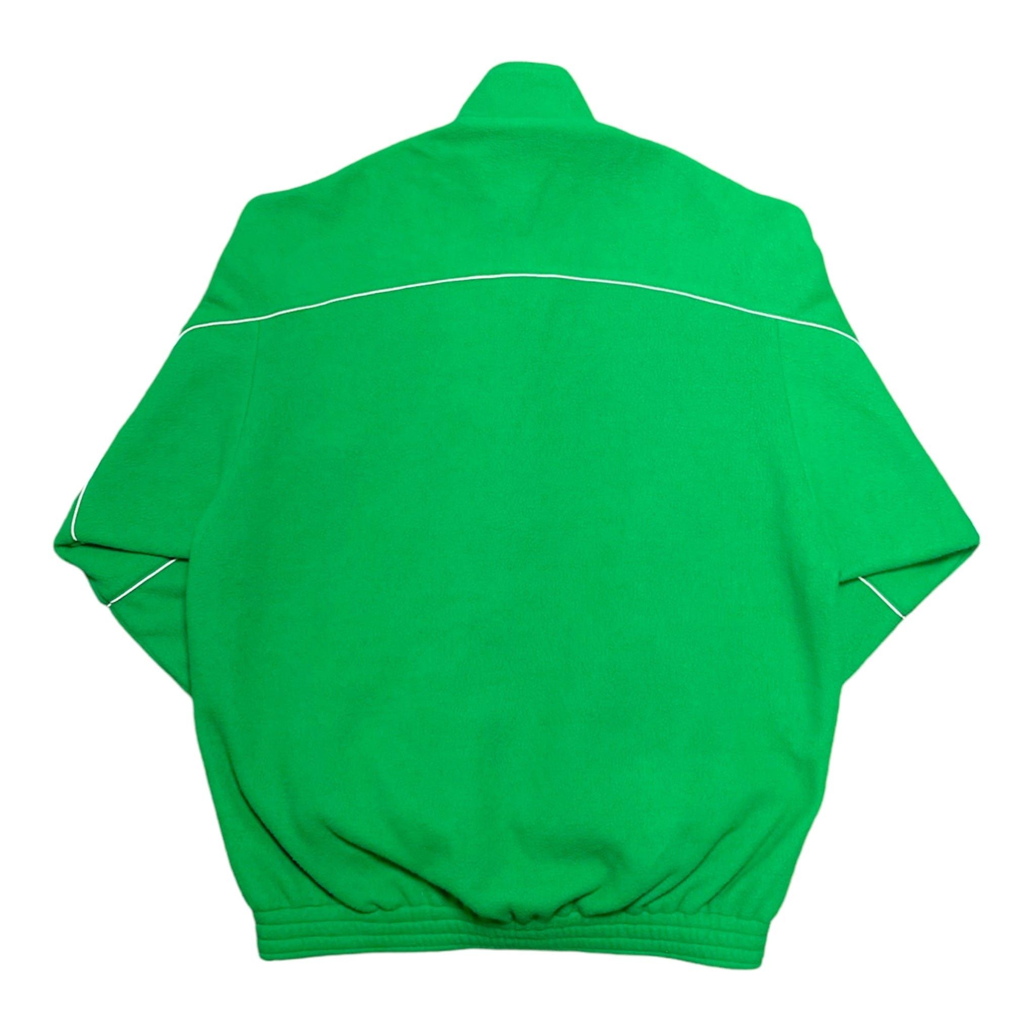Balenciaga Piped Fleece Track Jacket Green Size US S / EU 44-46 / 1 - 2 Thumbnail