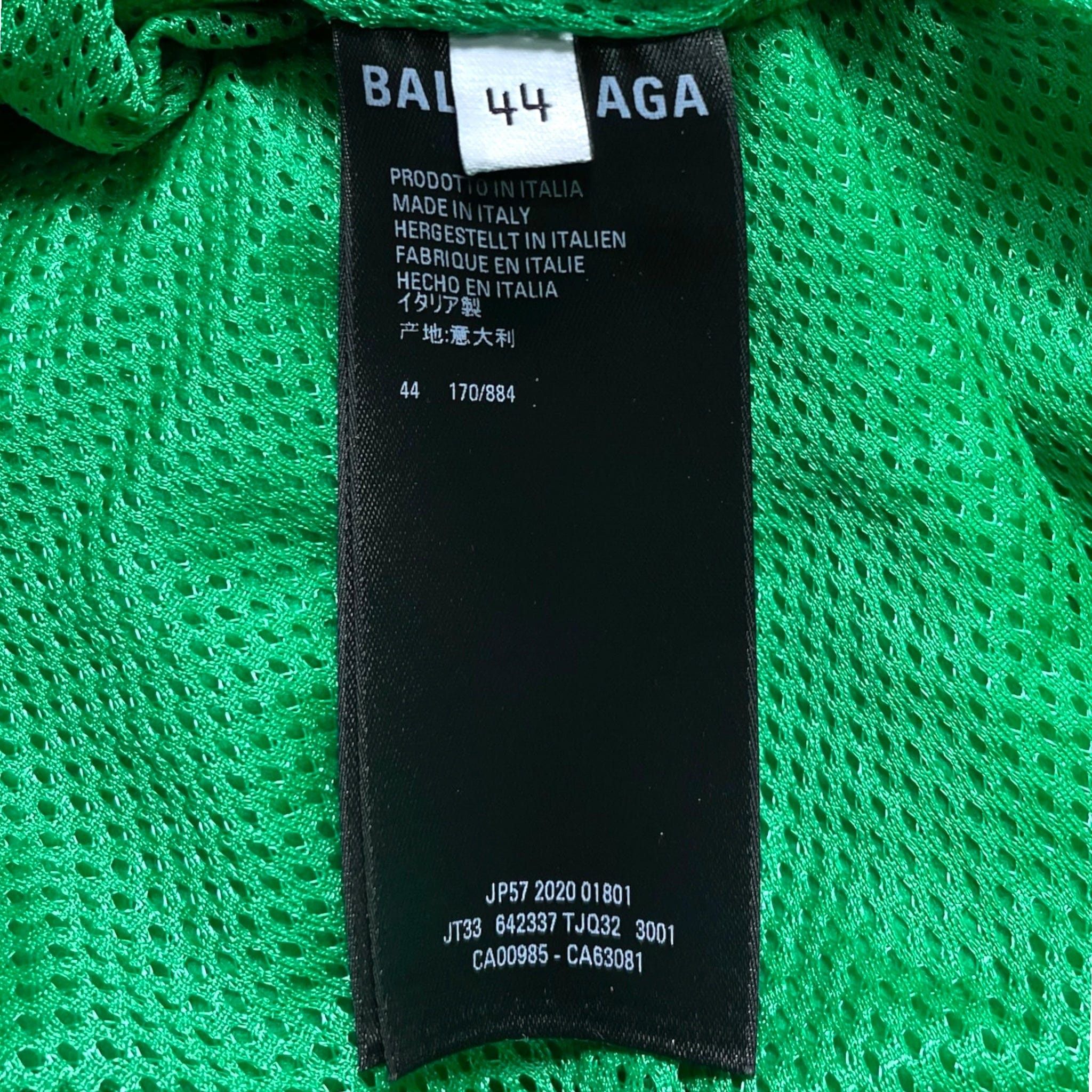 Balenciaga Piped Fleece Track Jacket Green Size US S / EU 44-46 / 1 - 5 Thumbnail