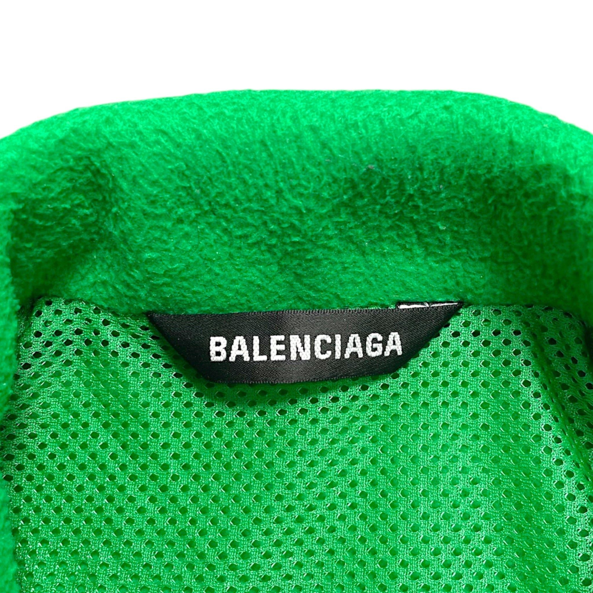 Balenciaga Piped Fleece Track Jacket Green Size US S / EU 44-46 / 1 - 4 Thumbnail