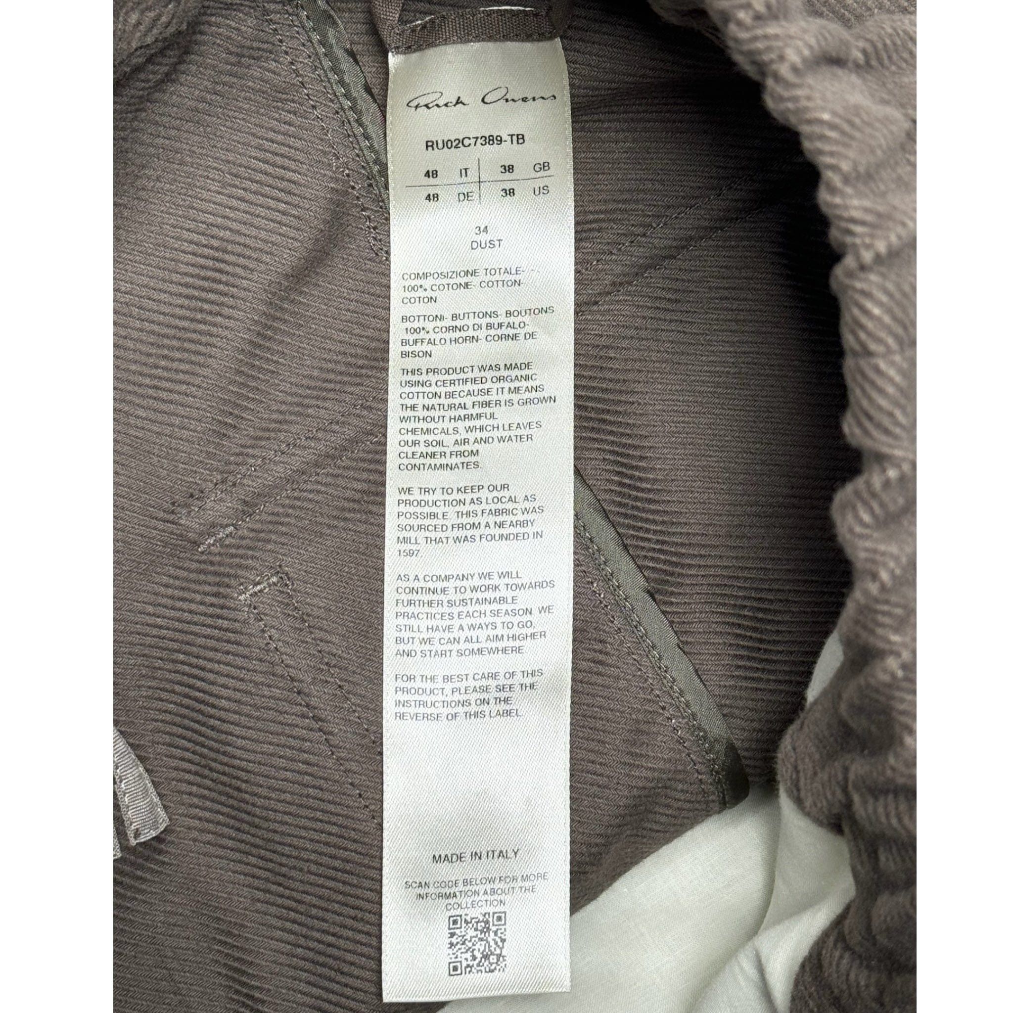 Rick Owens Pod Cargo Shorts Dust Size US 33 - 5 Thumbnail