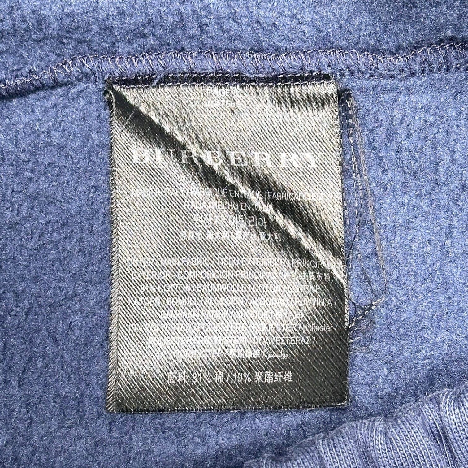 Burberry Slim Fit Sweatpants Navy Size US 40 / EU 56 - 5 Thumbnail