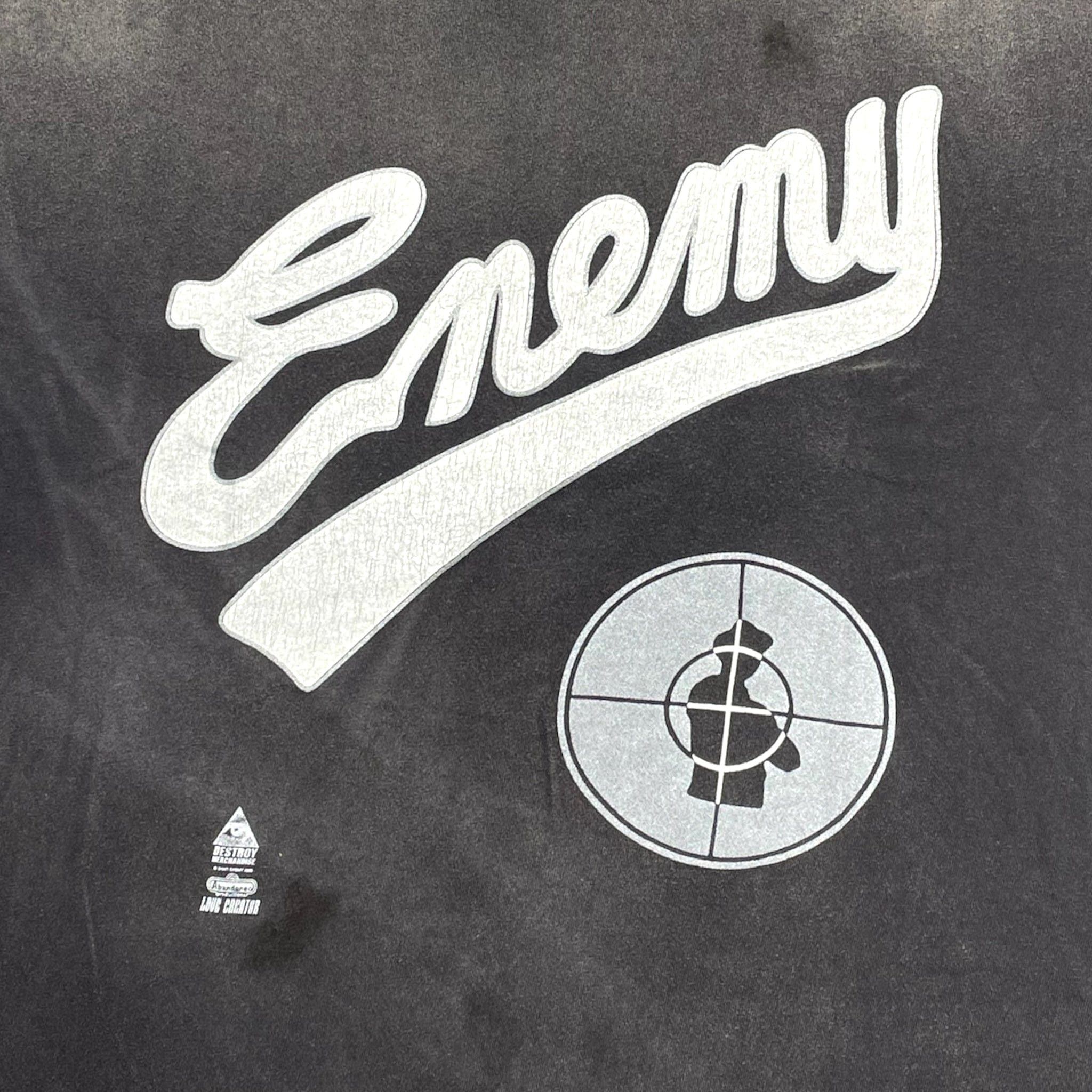Saint Michael x Public Enemy Saint Enemy Short Sleeve Tee Shirt Black Size US L / EU 52-54 / 3 - 3 Thumbnail