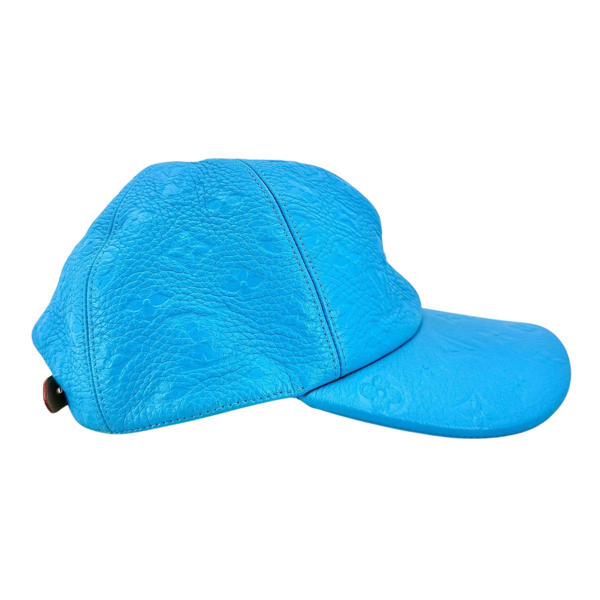 Louis Vuitton Taurillon Monogram Hat Blue Size ONE SIZE - 3 Thumbnail