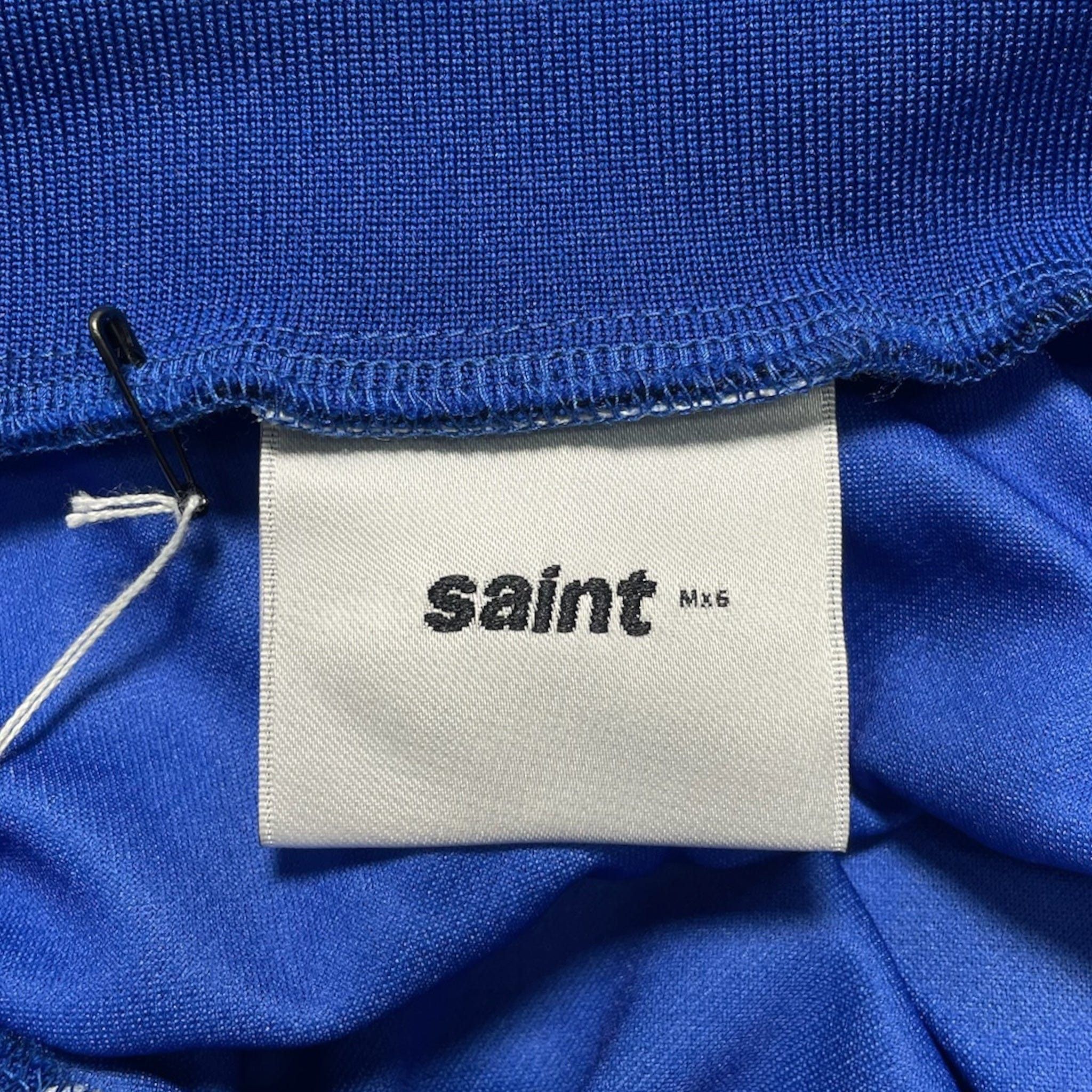 Saint Michael Faith Long Sleeve Soccer Jersey Shirt Blue Size US XL / EU 56 / 4 - 4 Thumbnail
