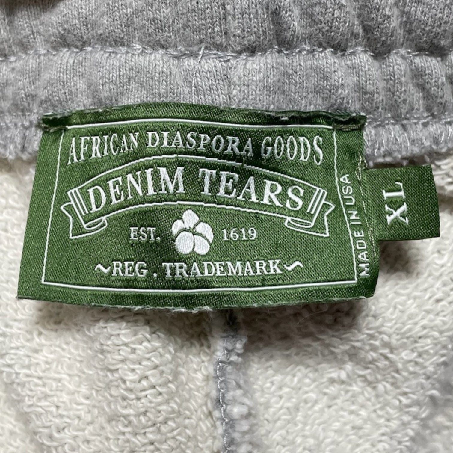 DENIM TEARS The Cotton Wreath Sweatpants Grey Size US 36 / EU 52 - 4 Thumbnail