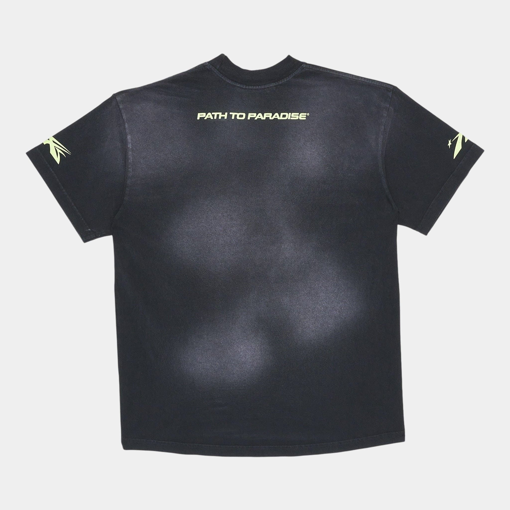 HELLSTAR Thorn Short Sleeve Tee Shirt Black Green Size US S / EU 44-46 / 1 - 2 Thumbnail