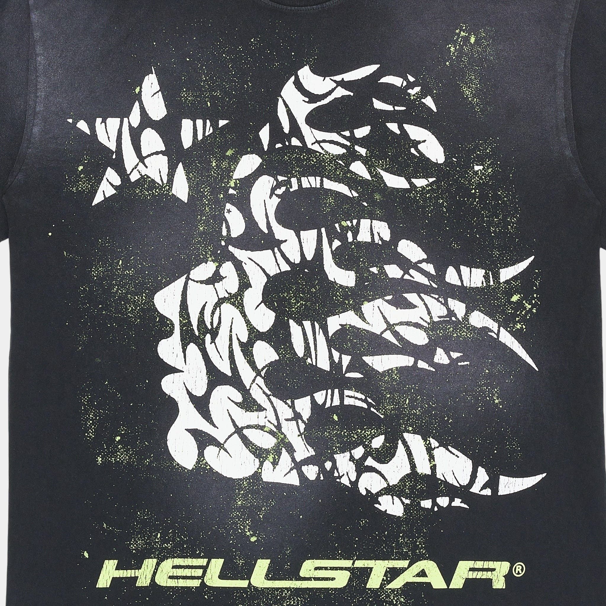 HELLSTAR Thorn Short Sleeve Tee Shirt Black Green Size US S / EU 44-46 / 1 - 3 Thumbnail
