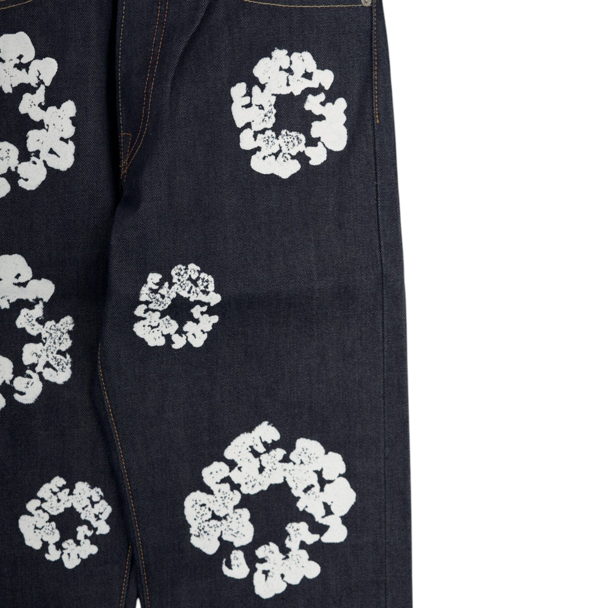 DENIM TEARS x Levi's Cotton Wreath Jeans Selvedge Size US 31 - 3 Thumbnail