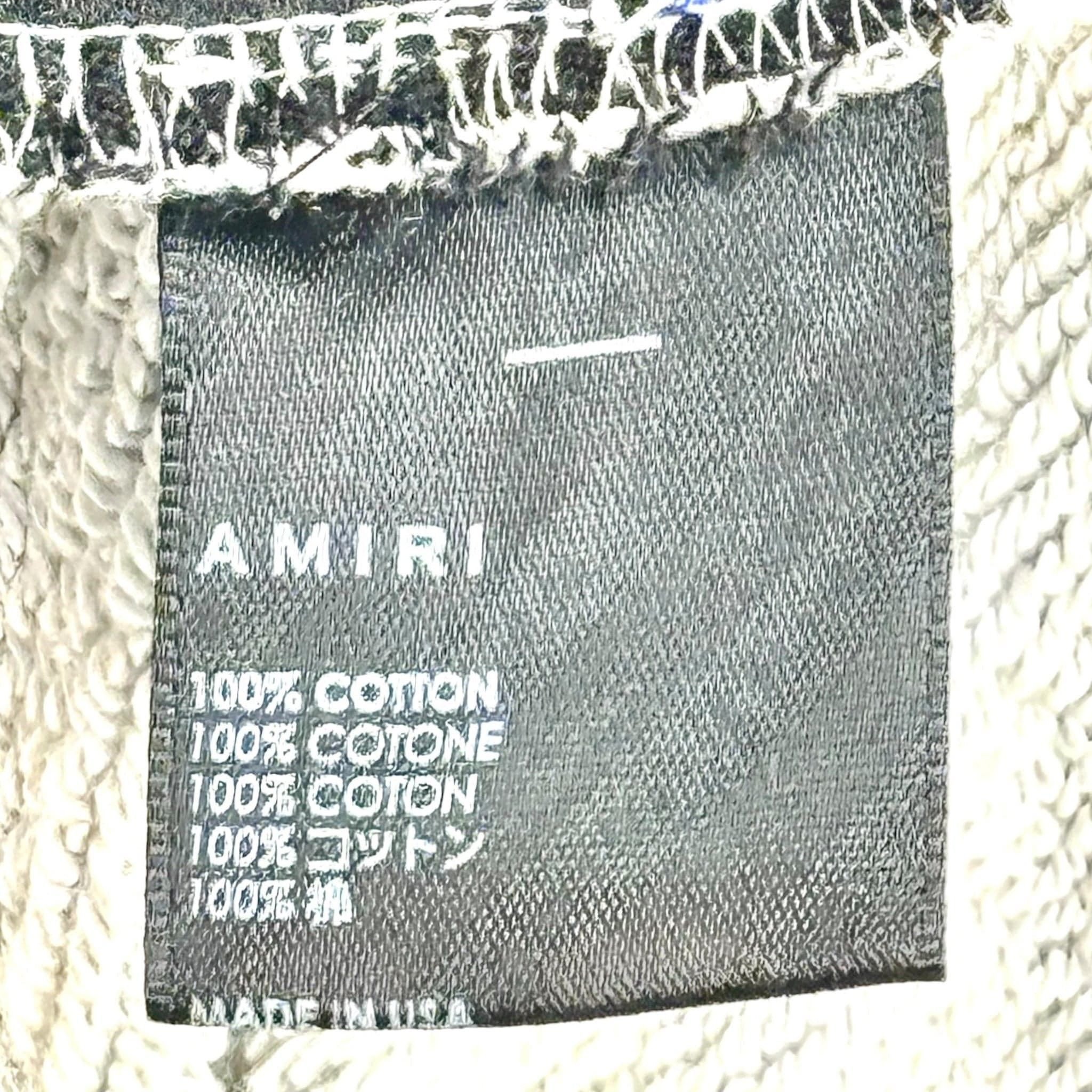 Amiri Amiri Tonal M.A. Logo Sweatpants Blue Size US 33 - 6 Thumbnail
