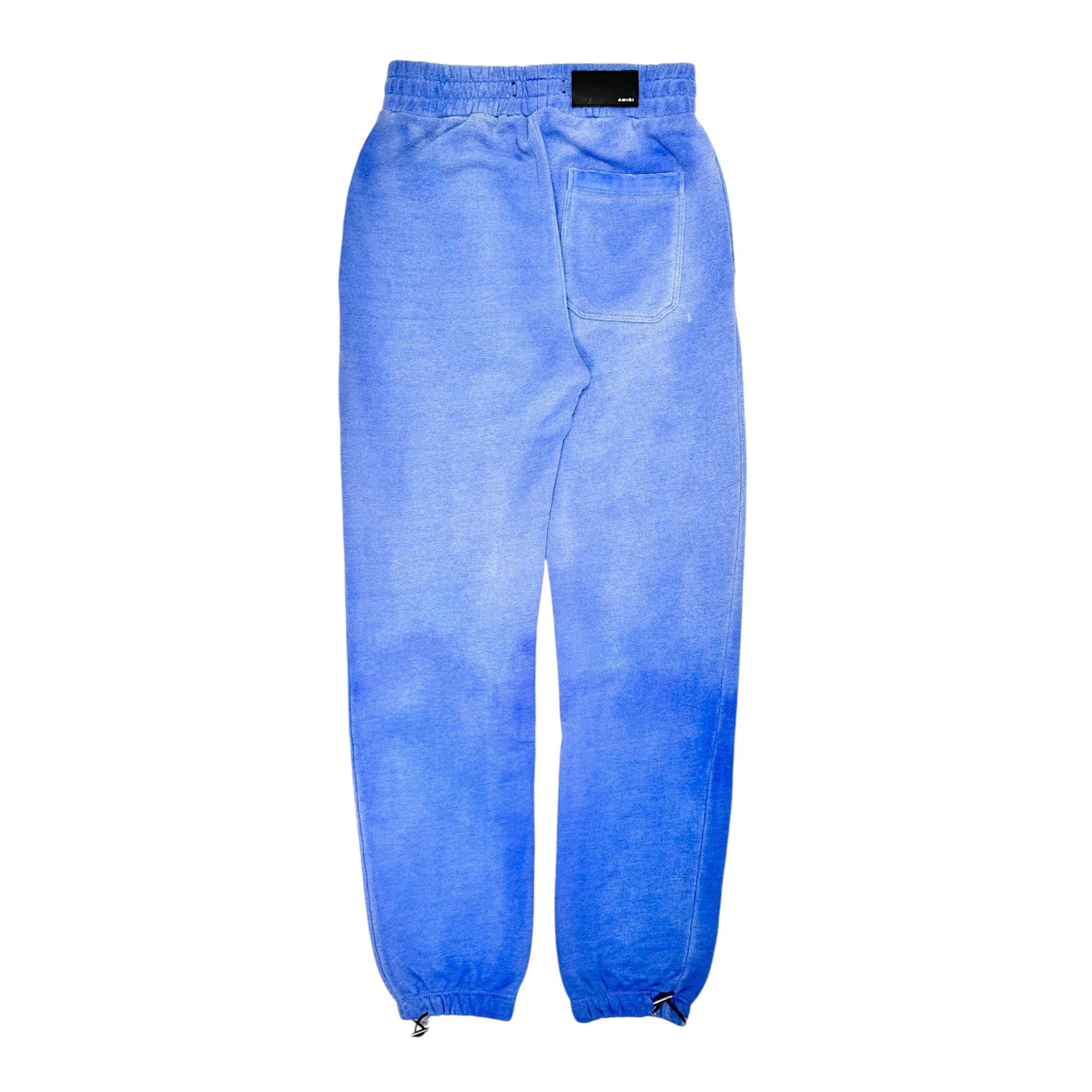 Amiri Amiri Tonal M.A. Logo Sweatpants Blue Size US 33 - 2 Thumbnail