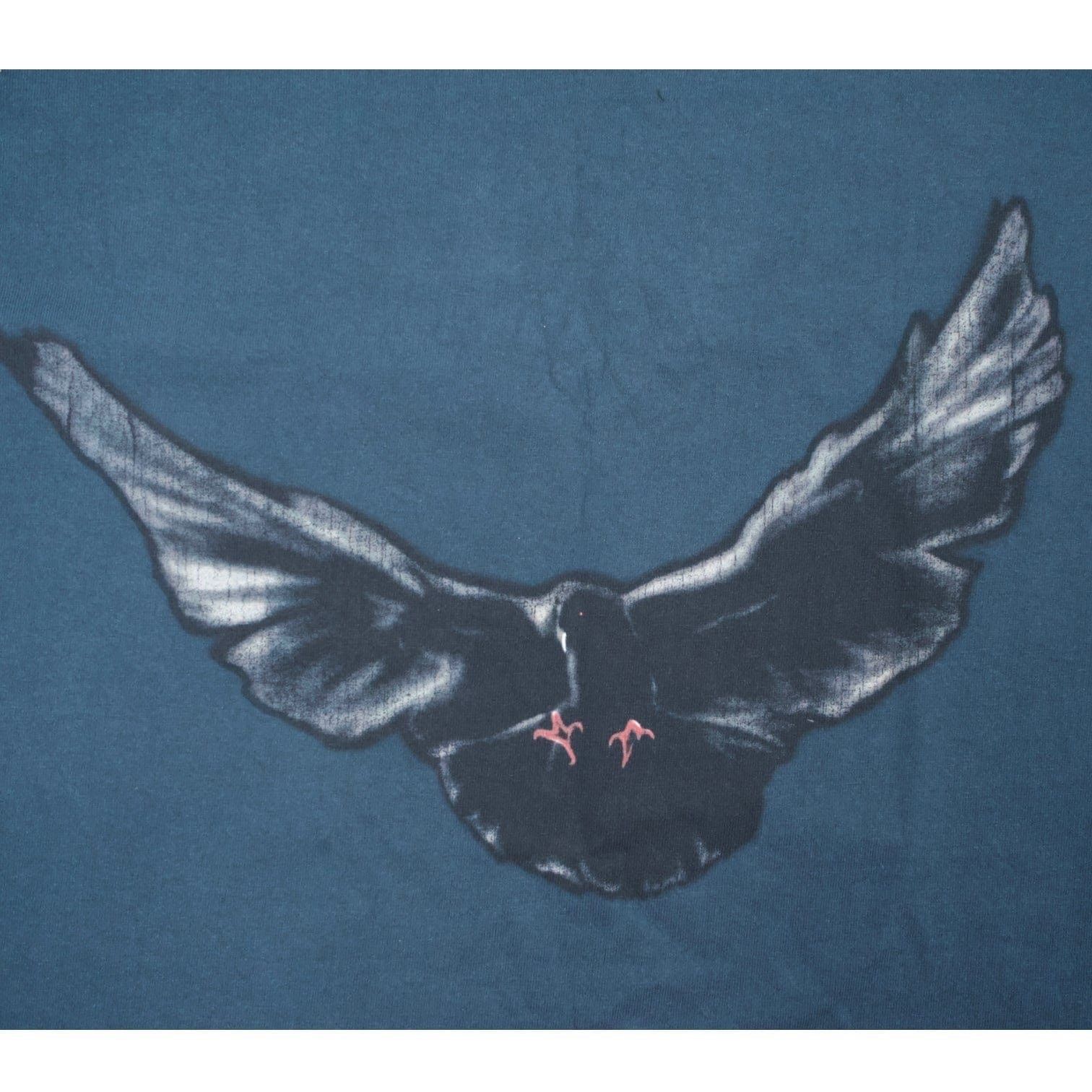 Yeezy Yeezy Gap Dove Long Sleeve Tee Shirt Dark Blue Size US M / EU 48-50 / 2 - 4 Thumbnail