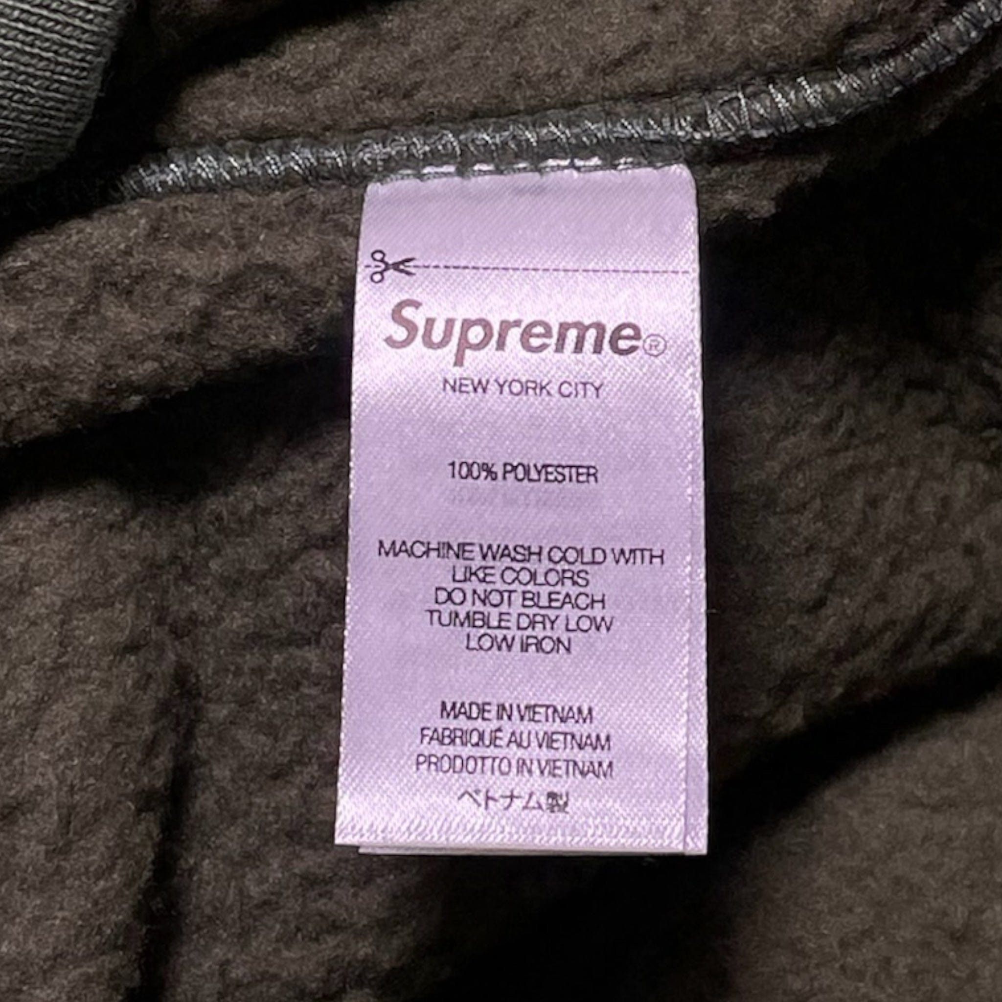Supreme WINDSTOPPER Zip Up Hooded Sweatshirt (FW21) Olive Grid Camo Size US L / EU 52-54 / 3 - 5 Thumbnail