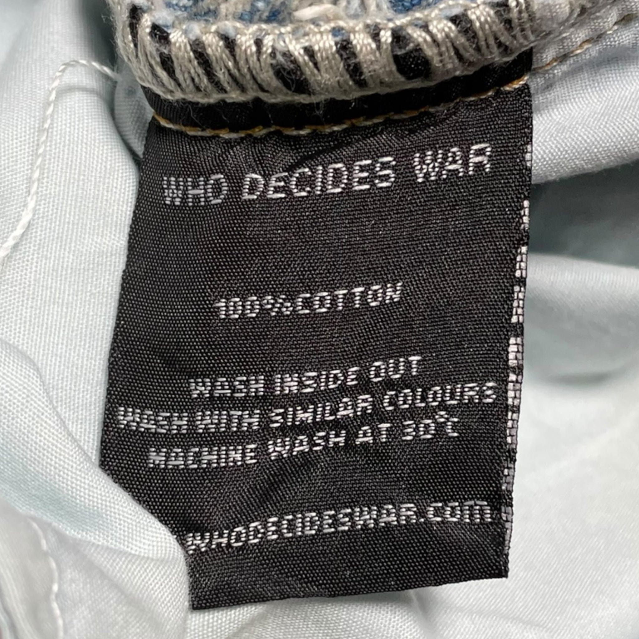 Who Decides War Gathered Jeans Indigo Size US 26 / EU 42 - 5 Thumbnail