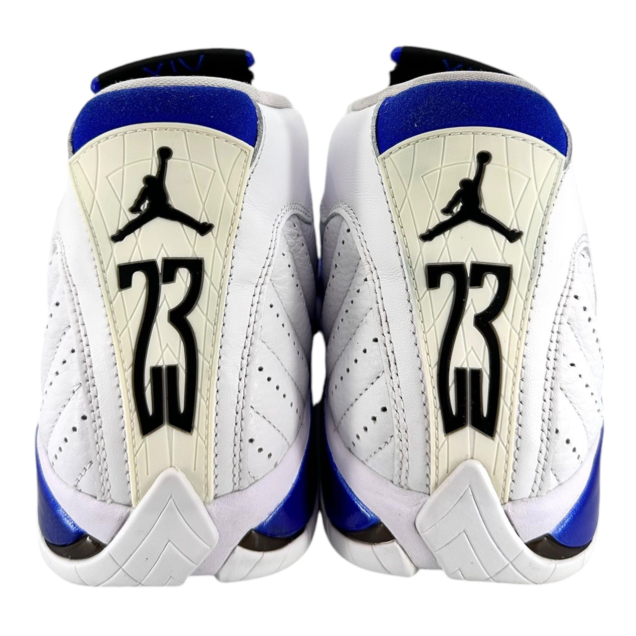 Nike 14 Retro White Hyper Royal Size US 10.5 / EU 43-44 - 6 Thumbnail