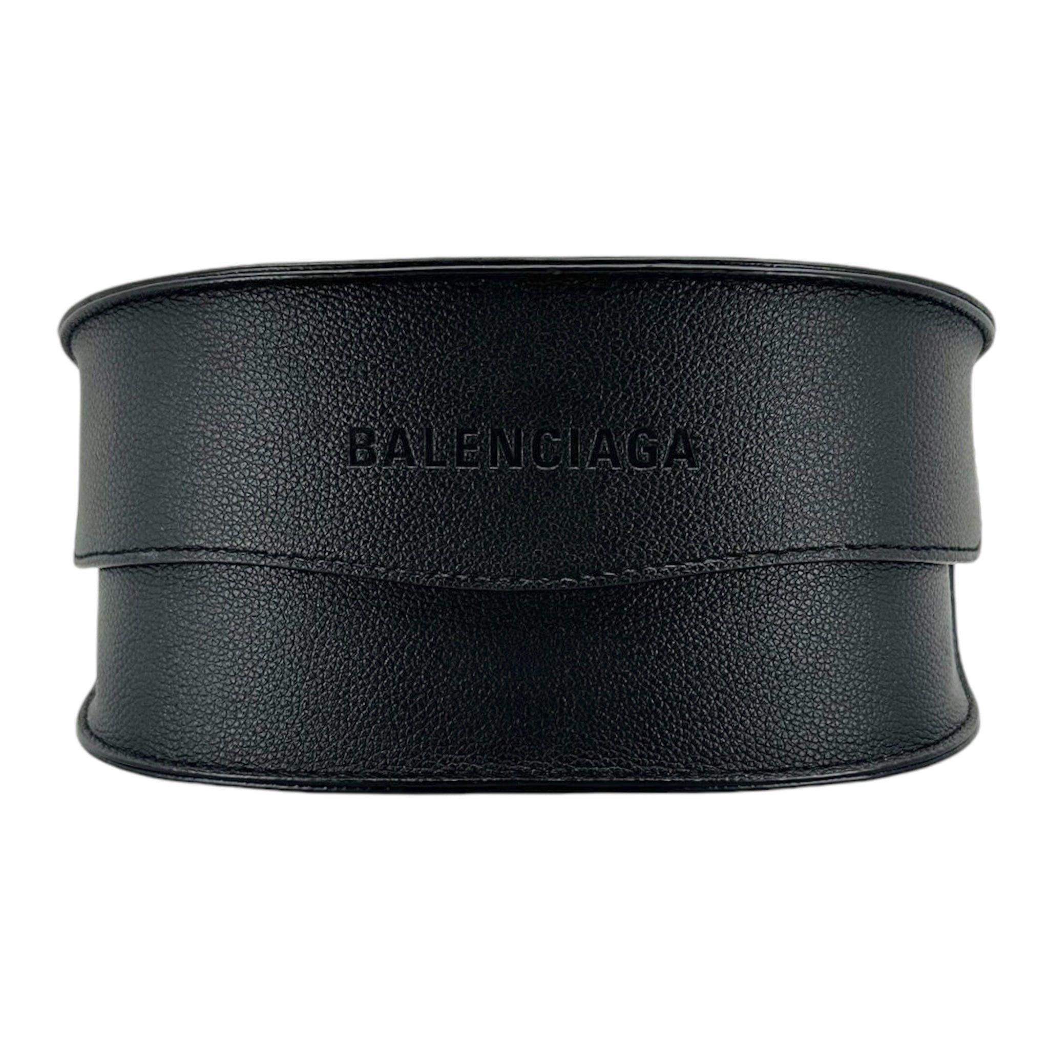 Balenciaga Hourglass Mask Glasses Black Size ONE SIZE - 11 Thumbnail