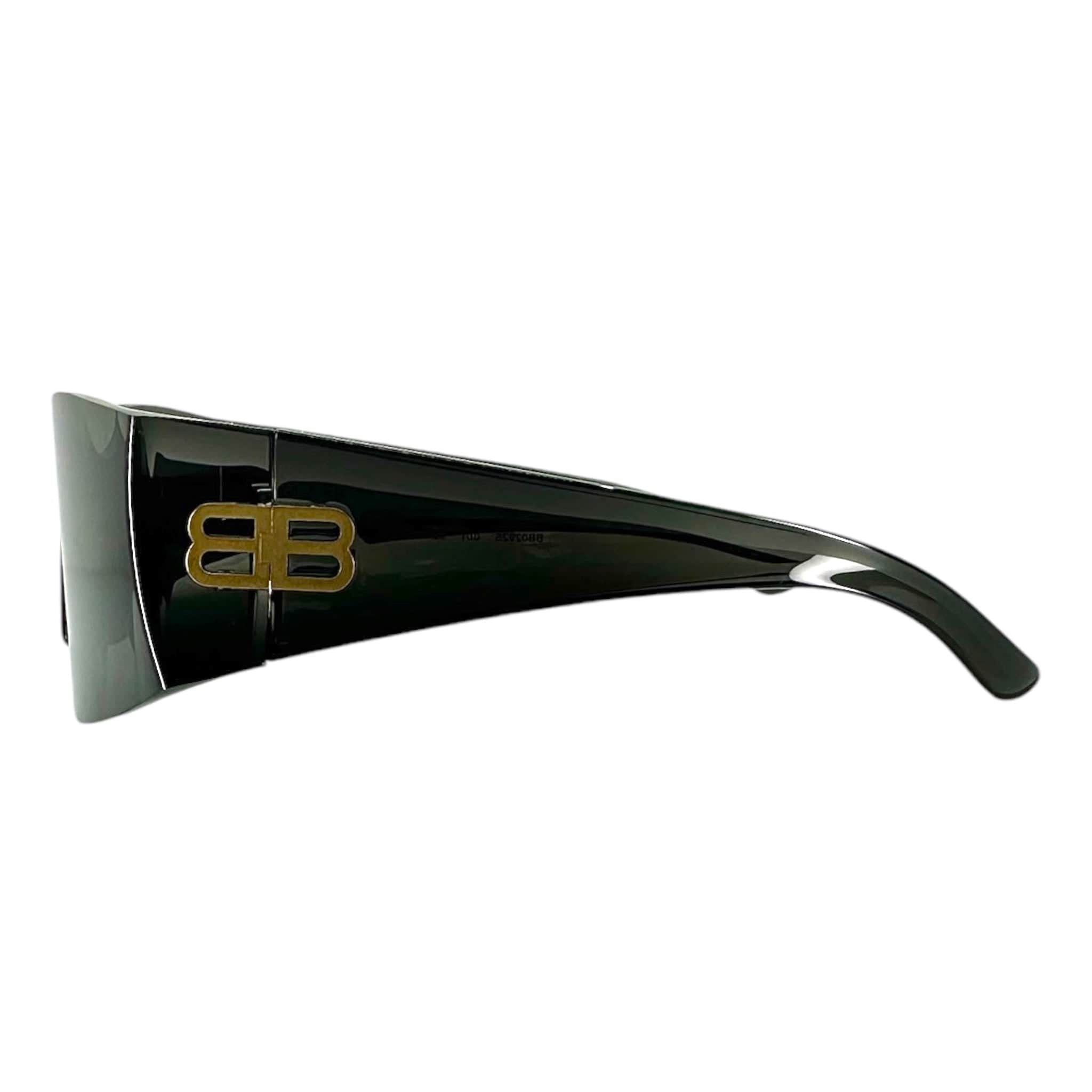 Balenciaga Hourglass Mask Glasses Black Size ONE SIZE - 4 Thumbnail