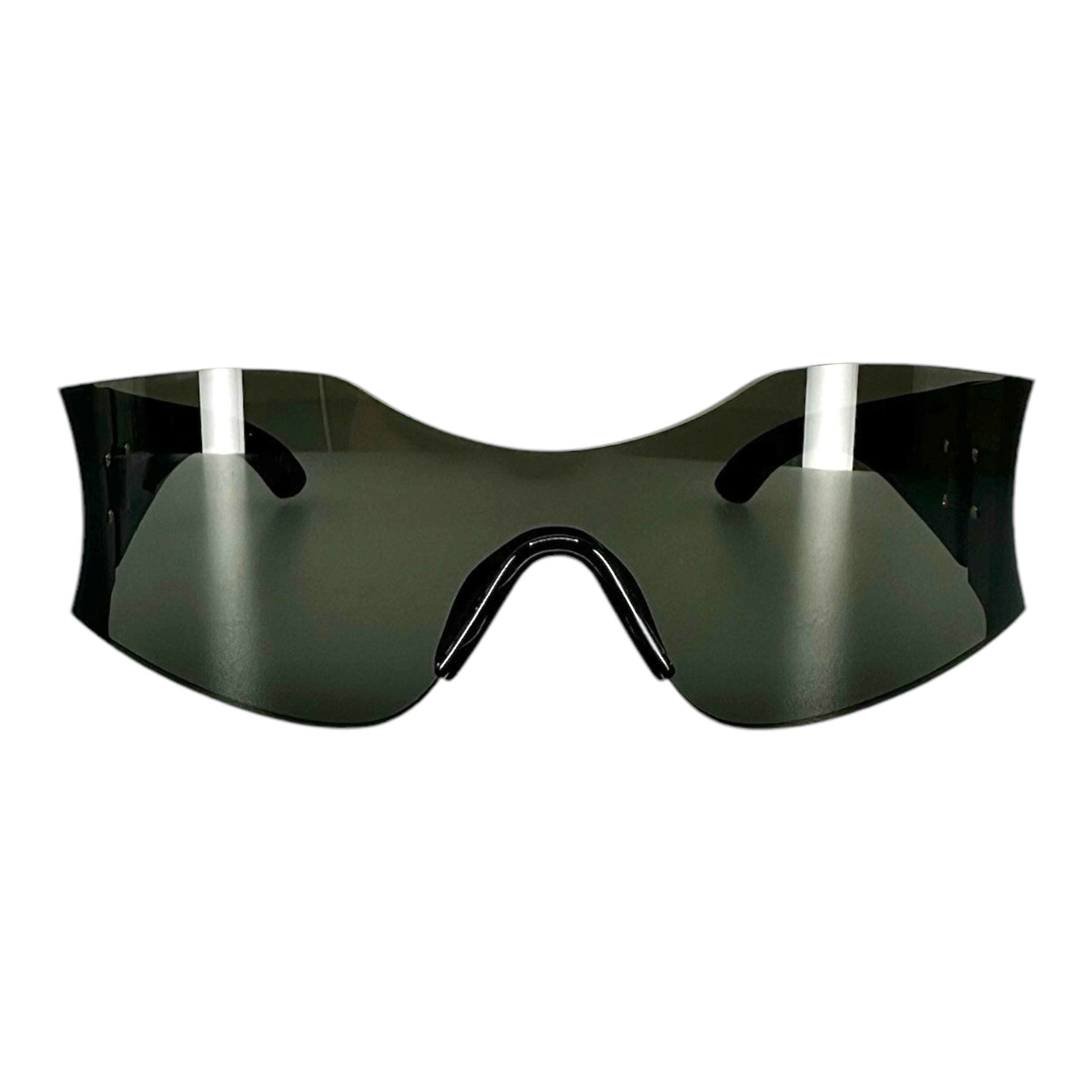 Balenciaga Hourglass Mask Glasses Black Size ONE SIZE - 3 Thumbnail