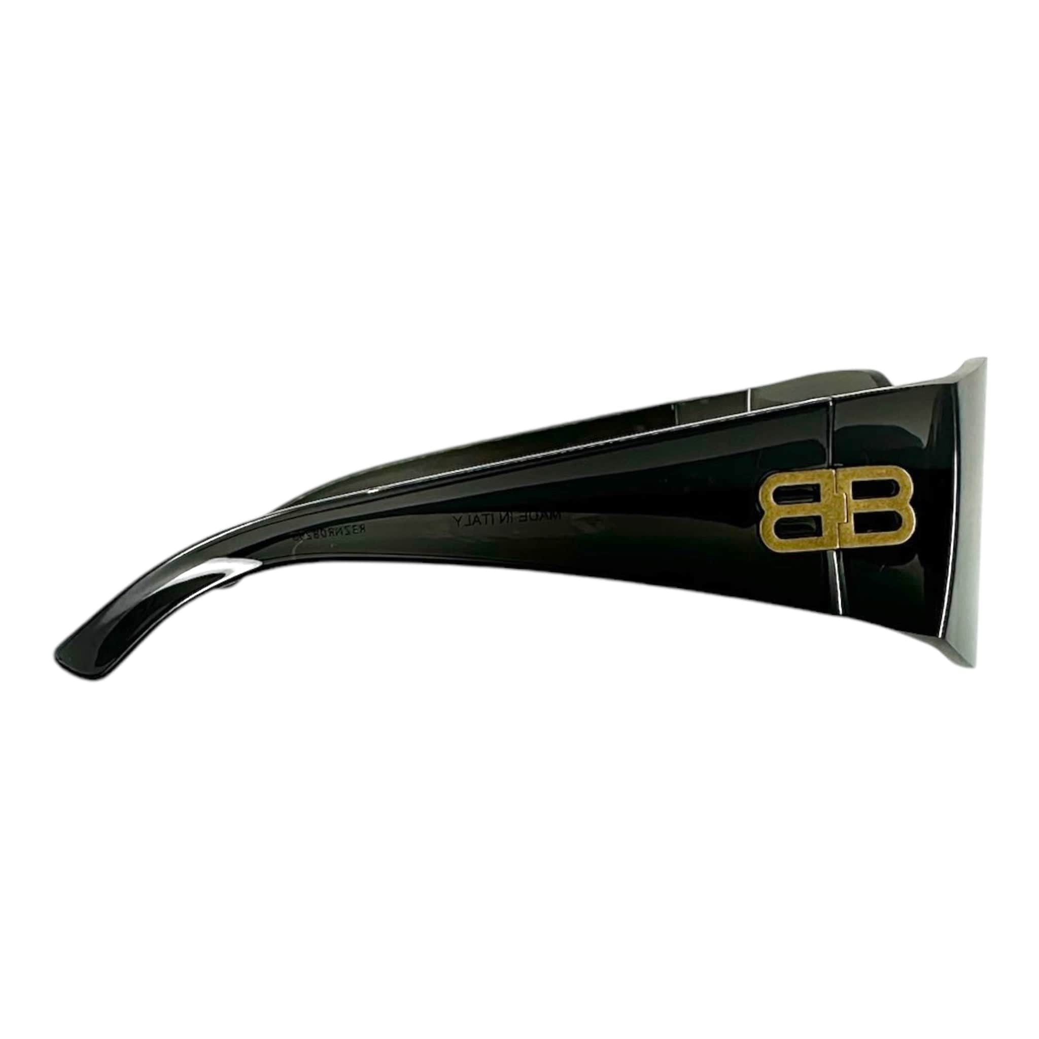 Balenciaga Hourglass Mask Glasses Black Size ONE SIZE - 2 Thumbnail