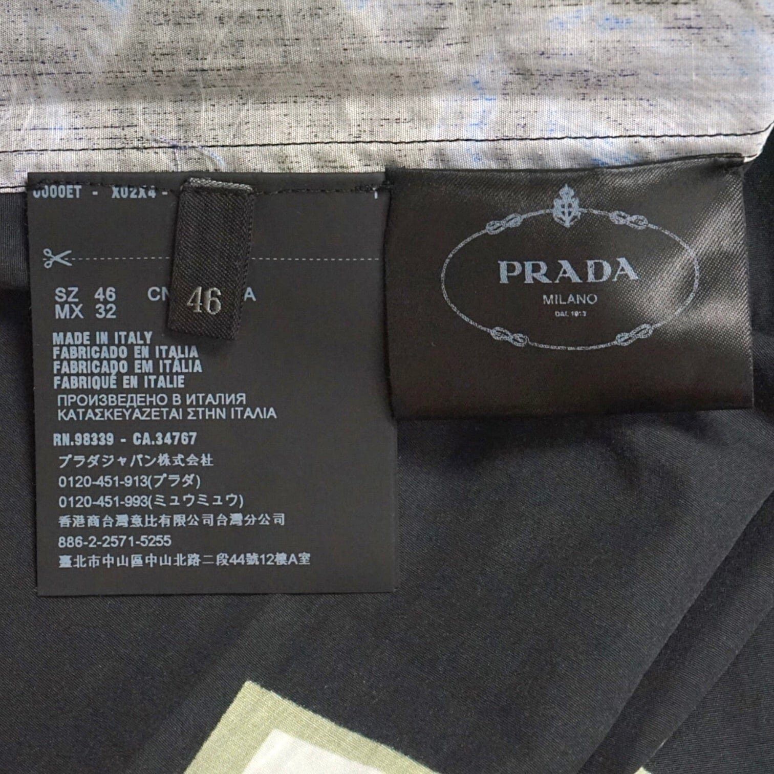 Prada Electric Heart Frankenstein Button Up Black Size US M / EU 48-50 / 2 - 6 Thumbnail