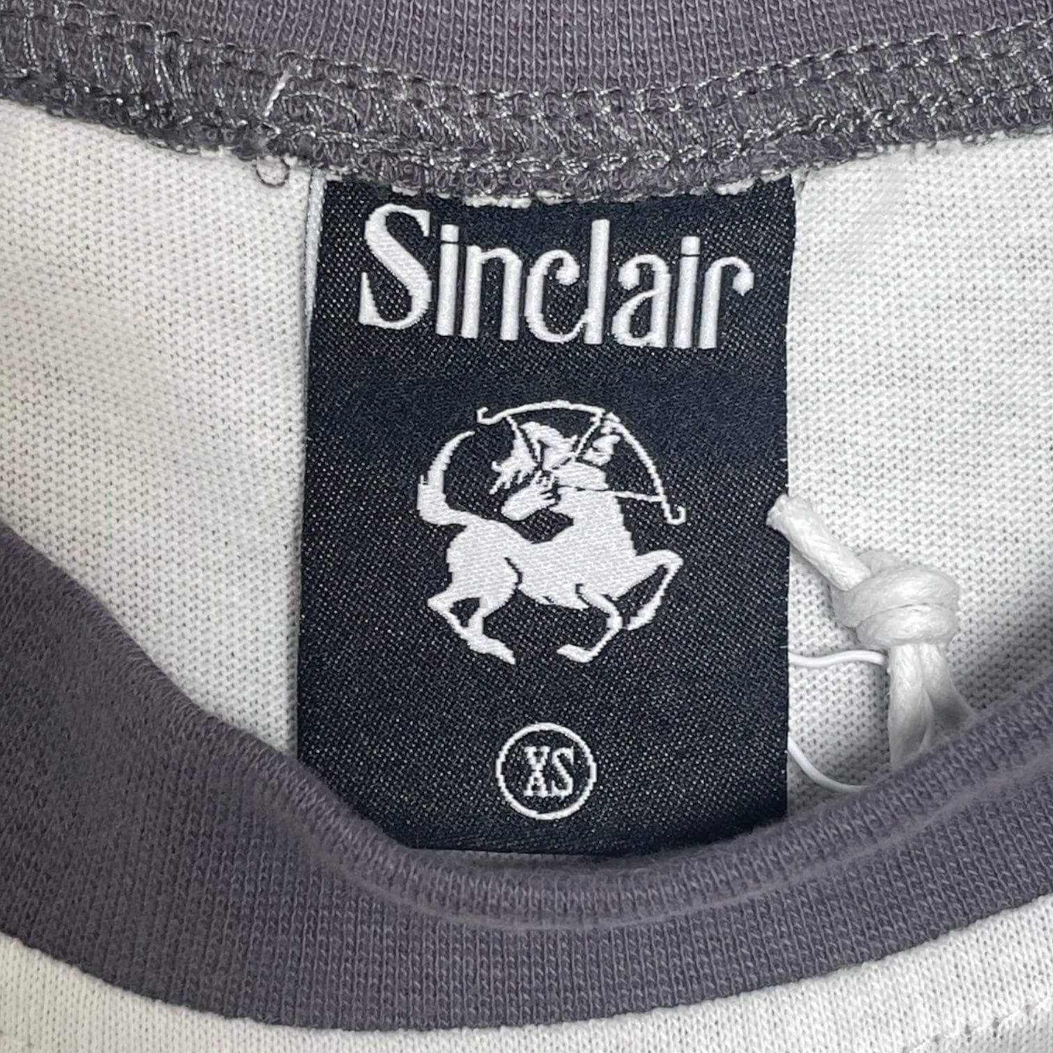 Sinclair Global 3D Logo Ringer Short Sleeve Tee Shirt White Black Size US L / EU 52-54 / 3 - 4 Thumbnail