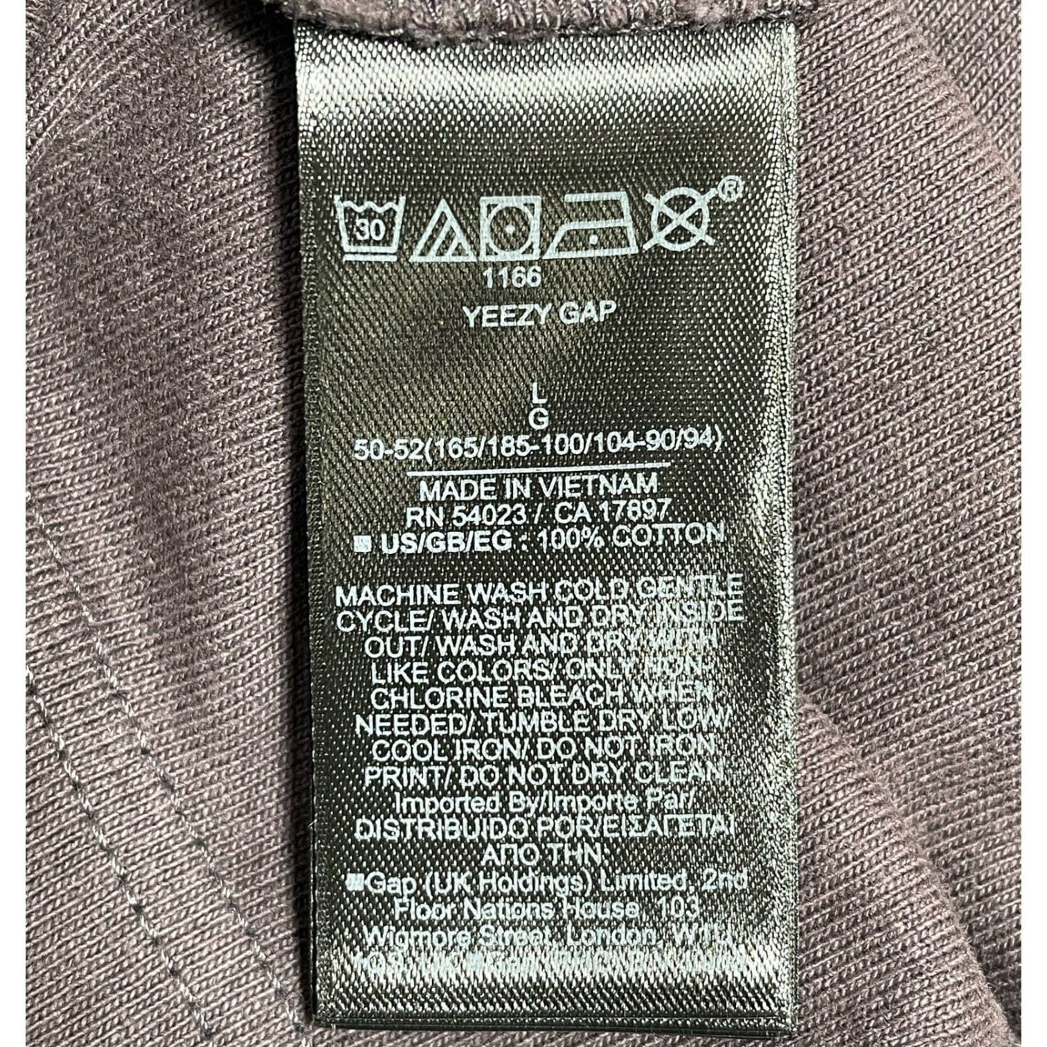 Yeezy Yeezy Gap Engineered by Balenciaga Dove Long Sleeve Tee Shir Size US L / EU 52-54 / 3 - 5 Thumbnail