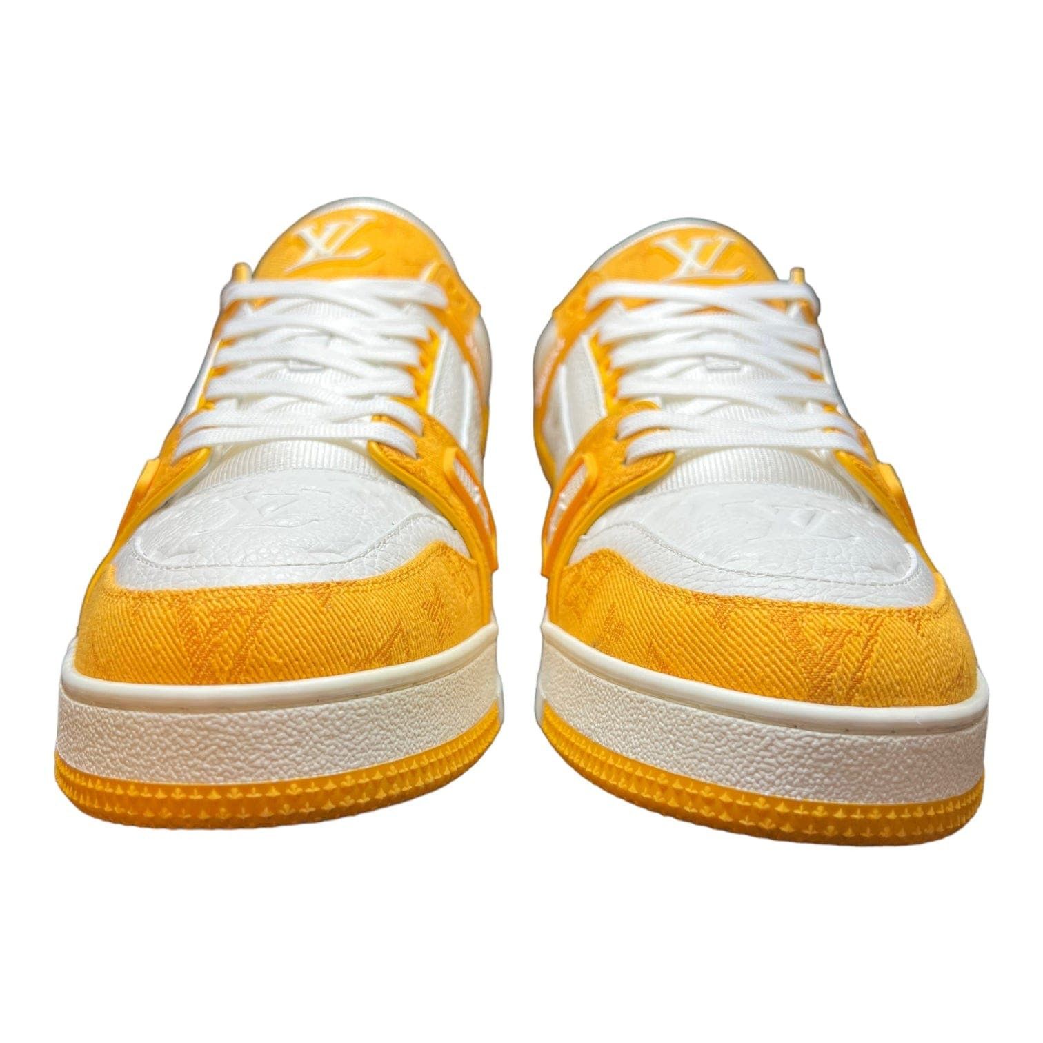 Louis Vuitton LV Trainer Monogram Denim Yellow Size US 9 / EU 42 - 5 Thumbnail