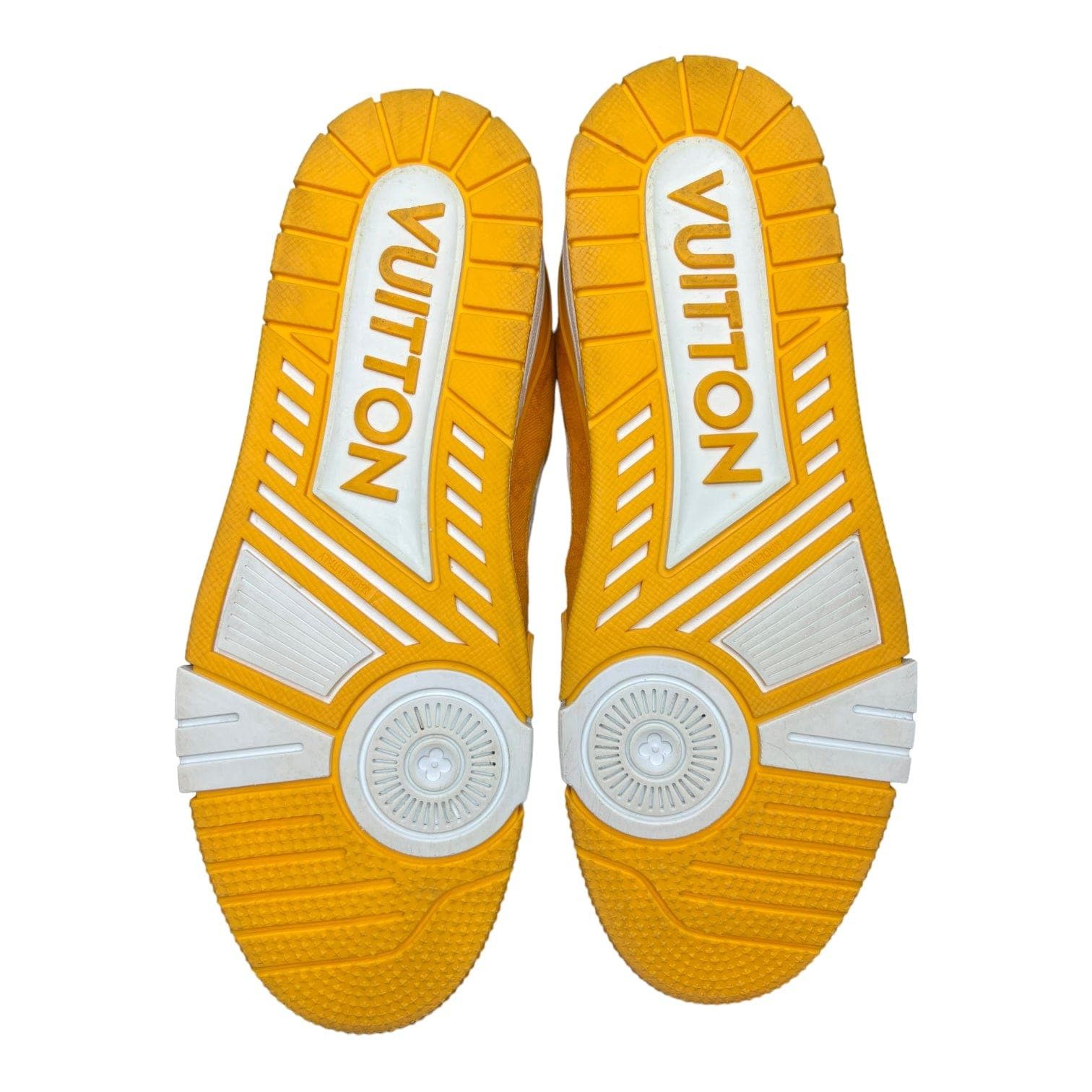 Louis Vuitton LV Trainer Monogram Denim Yellow Size US 9 / EU 42 - 8 Thumbnail