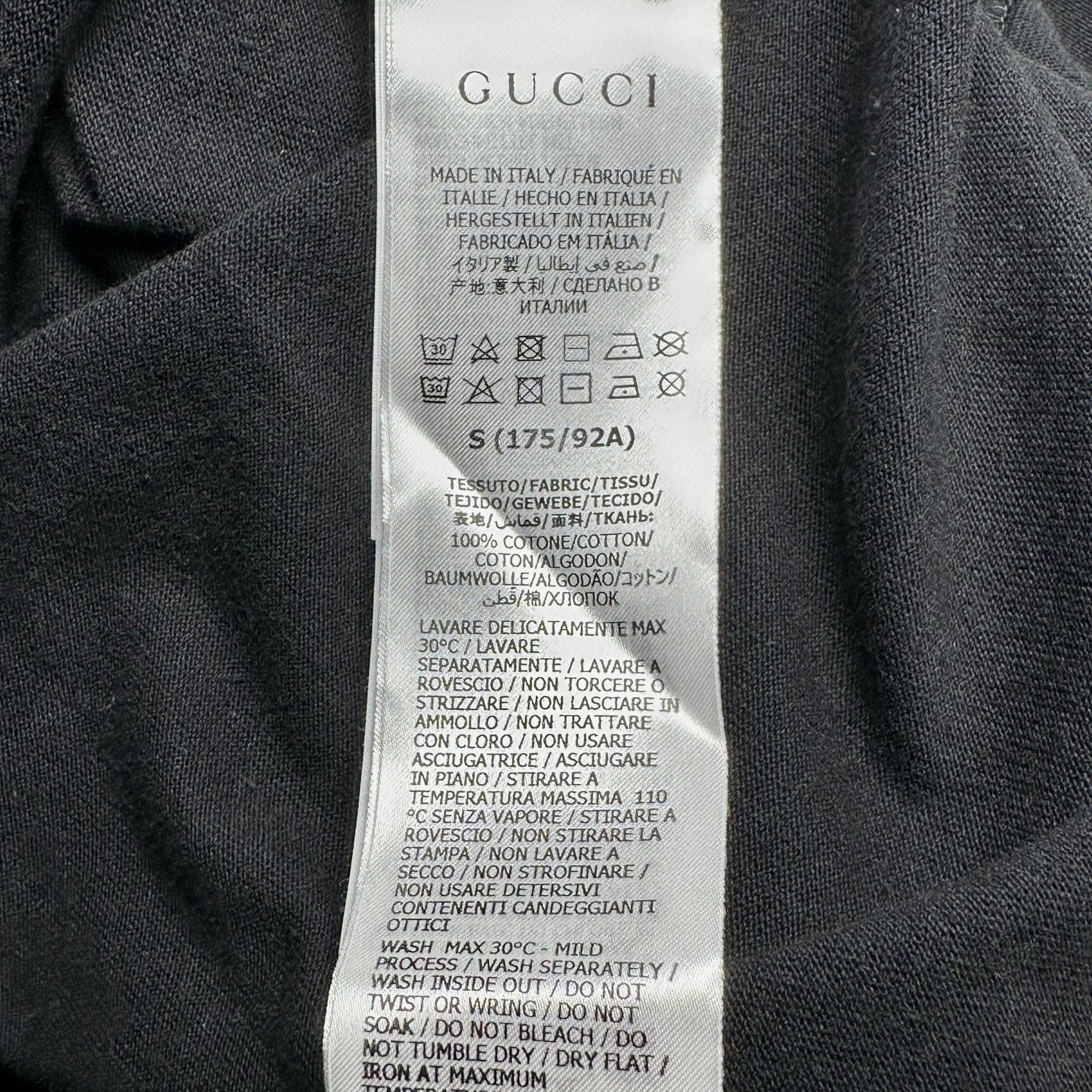 Gucci x Disney Donald Duck Flash Short Sleeve Tee Shirt Black Size US S / EU 44-46 / 1 - 5 Thumbnail