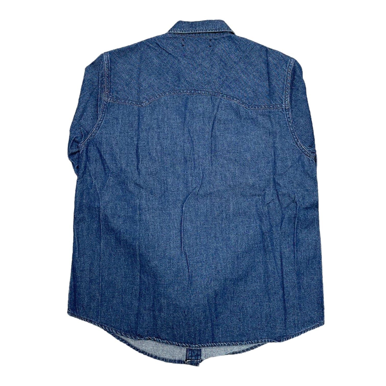 Amiri Amiri Denim Button Up Shirt Indigo Size US S / EU 44-46 / 1 - 2 Thumbnail