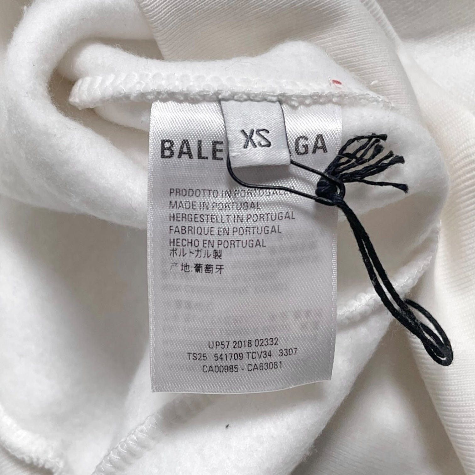 Balenciaga World Food Programme Hooded Sweatshirt White Size US XS / EU 42 / 0 - 5 Thumbnail