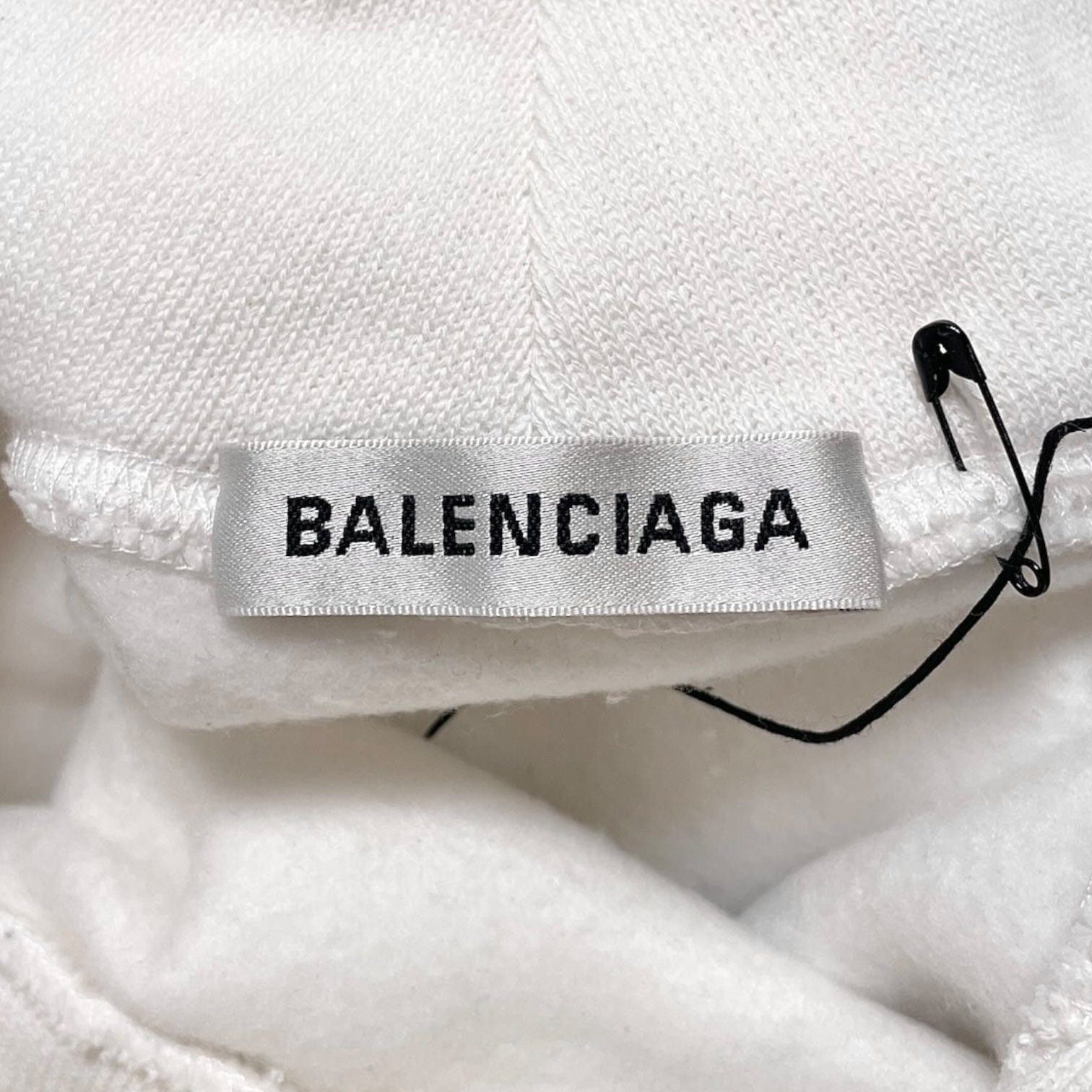 Balenciaga World Food Programme Hooded Sweatshirt White Size US XS / EU 42 / 0 - 4 Thumbnail