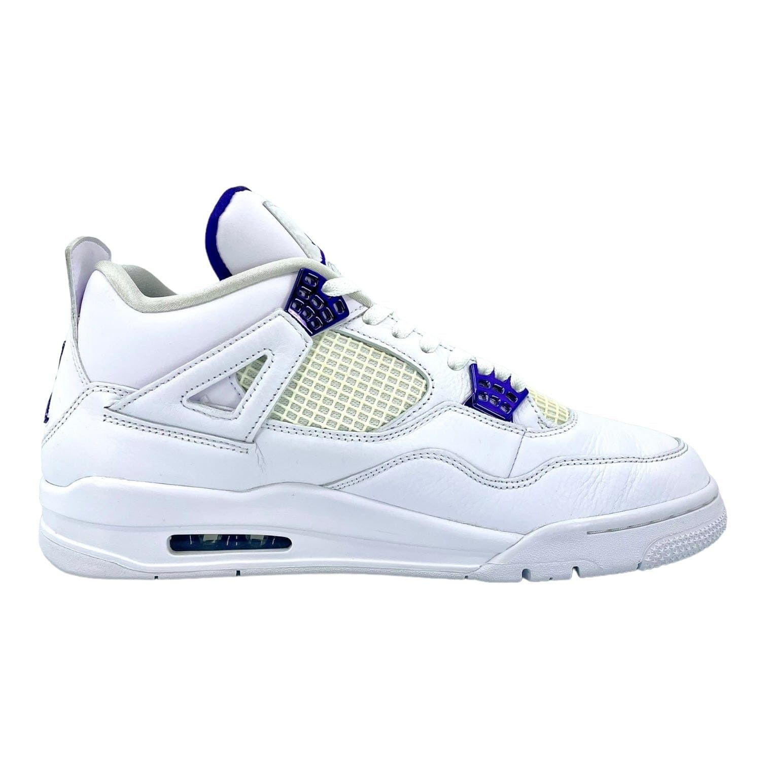 Nike 4 Retro Metallic Purple Size US 12 / EU 45 - 4 Thumbnail