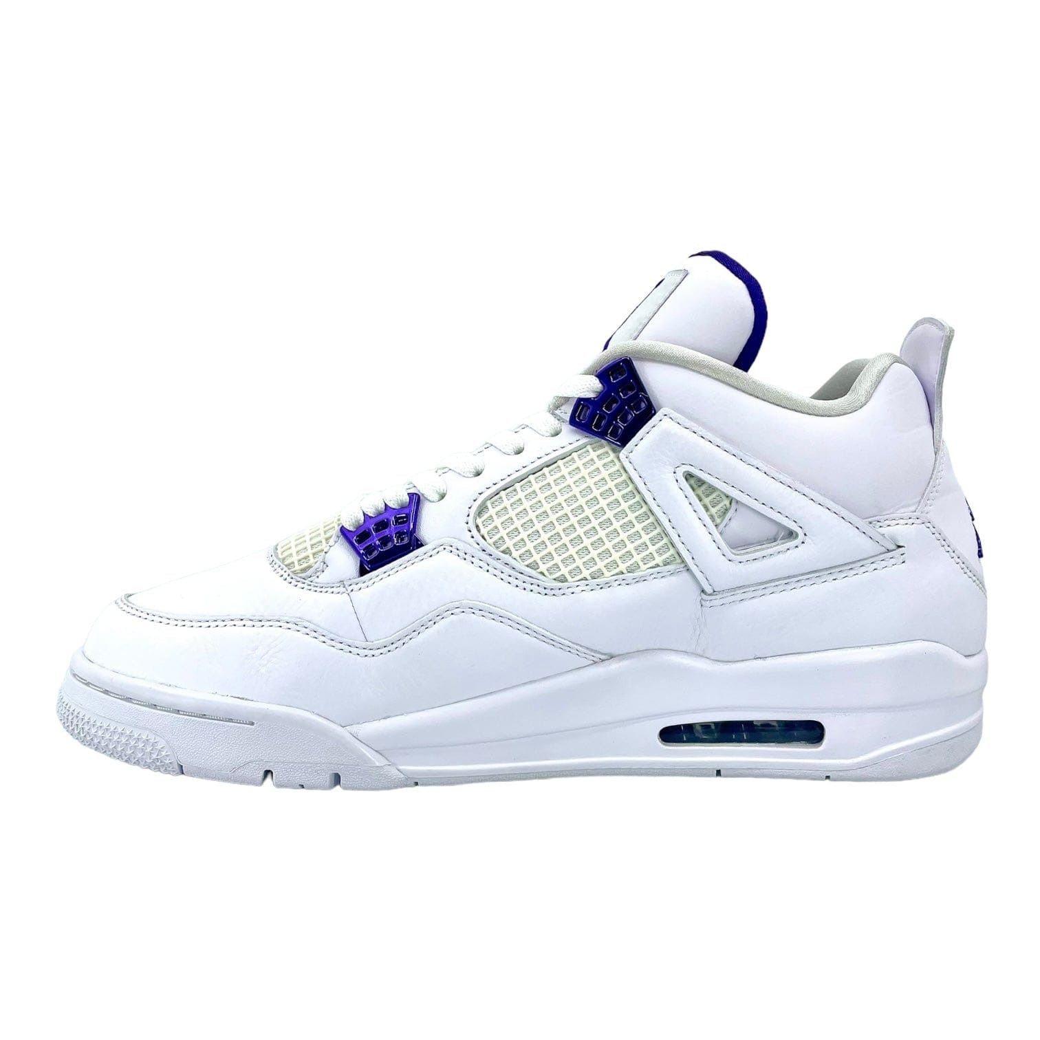 Nike 4 Retro Metallic Purple Size US 12 / EU 45 - 3 Thumbnail
