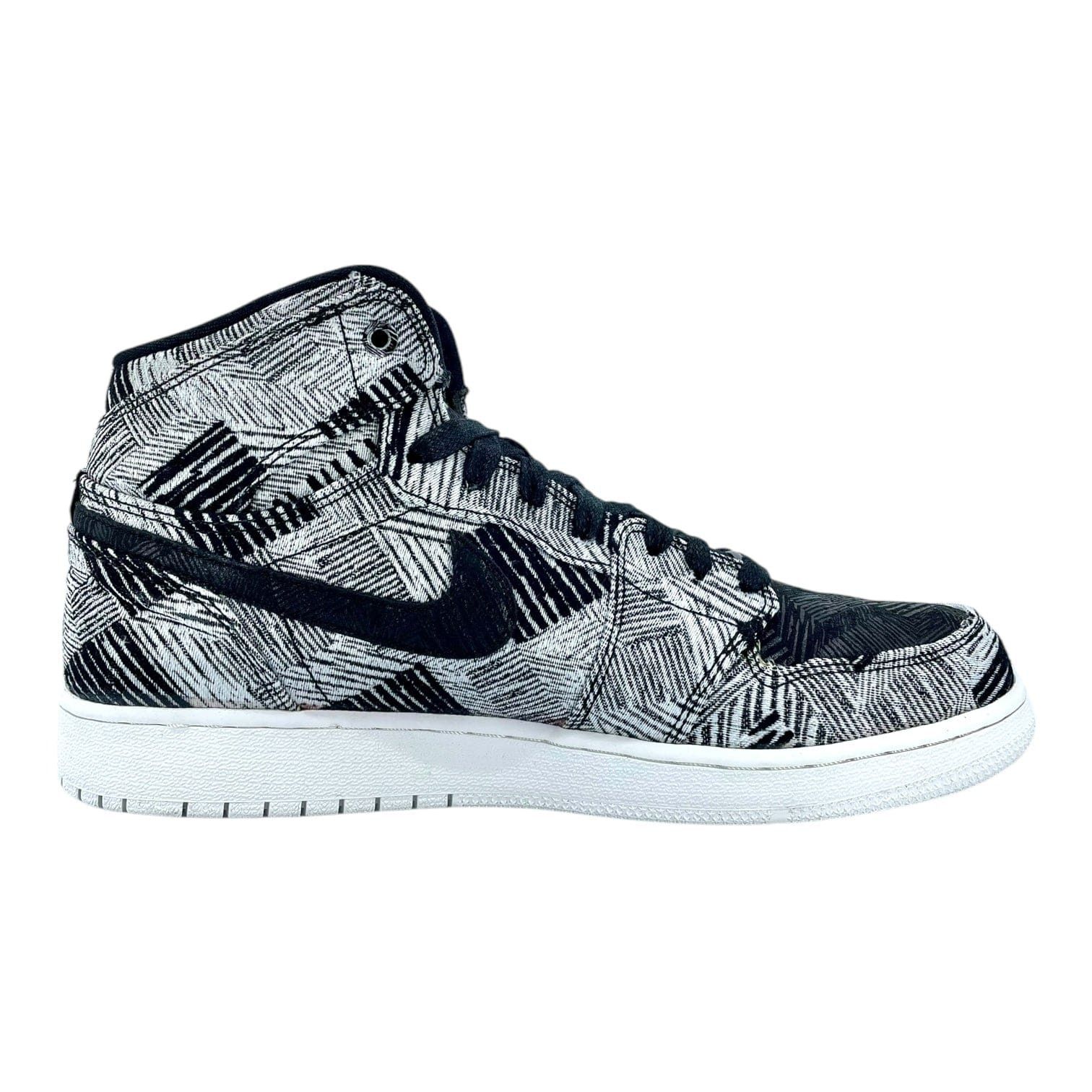 Nike 1 Retro BHM (2015) (GS) Size US 9.5 / EU 42-43 - 4 Thumbnail