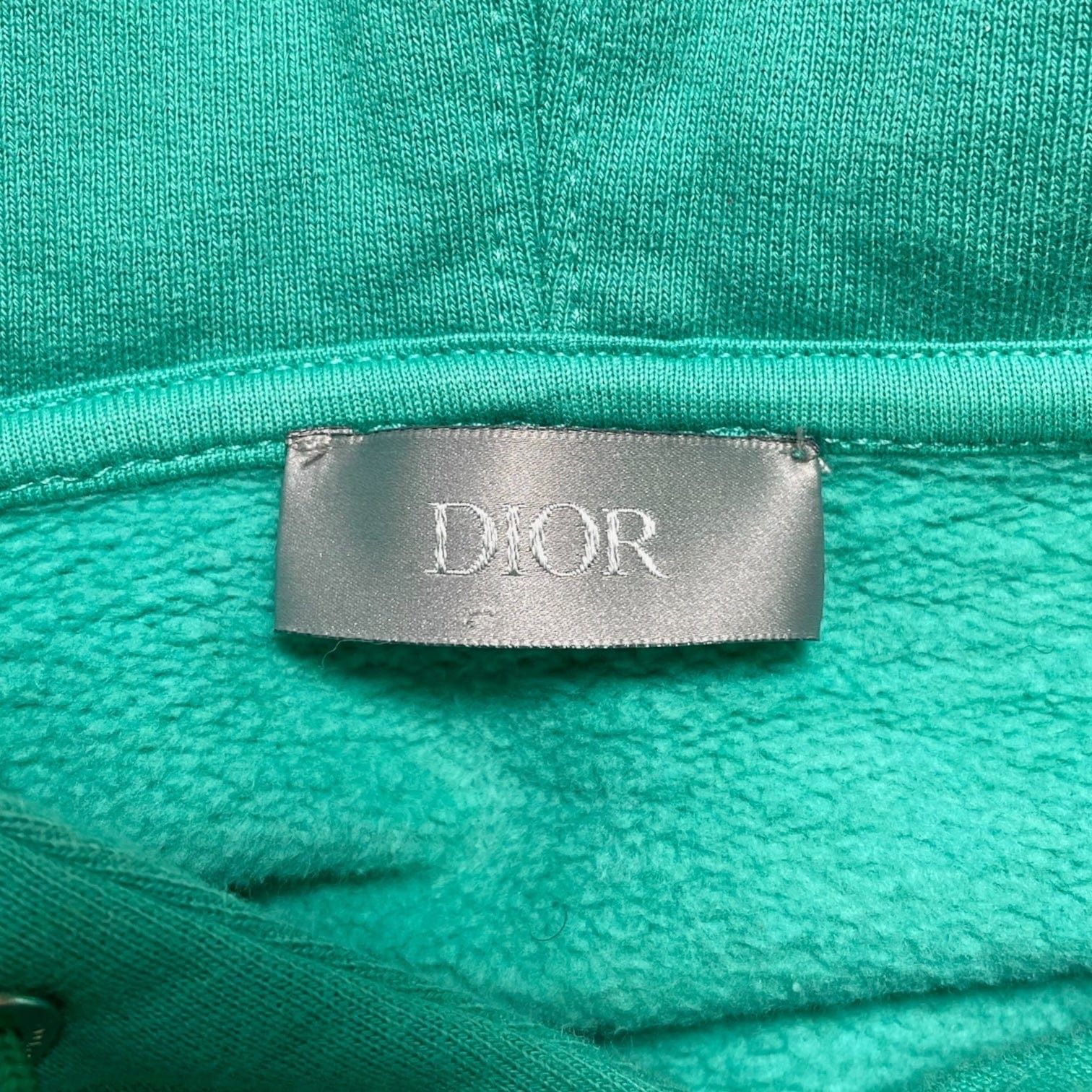 Dior Dior CD Icon Hooded Sweatshirt Turquoise Size US XL / EU 56 / 4 - 4 Thumbnail
