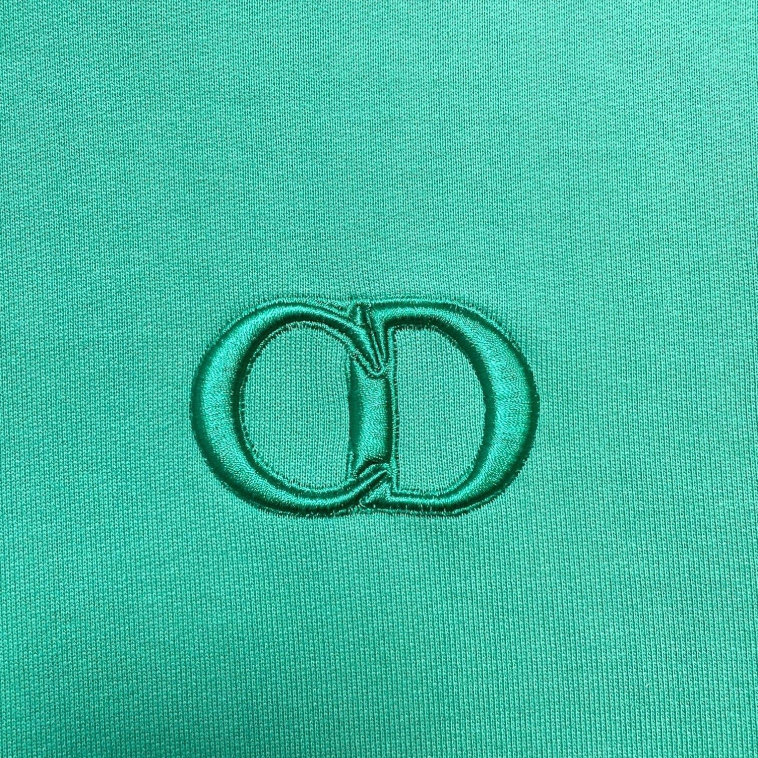 Dior Dior CD Icon Hooded Sweatshirt Turquoise Size US XL / EU 56 / 4 - 3 Thumbnail