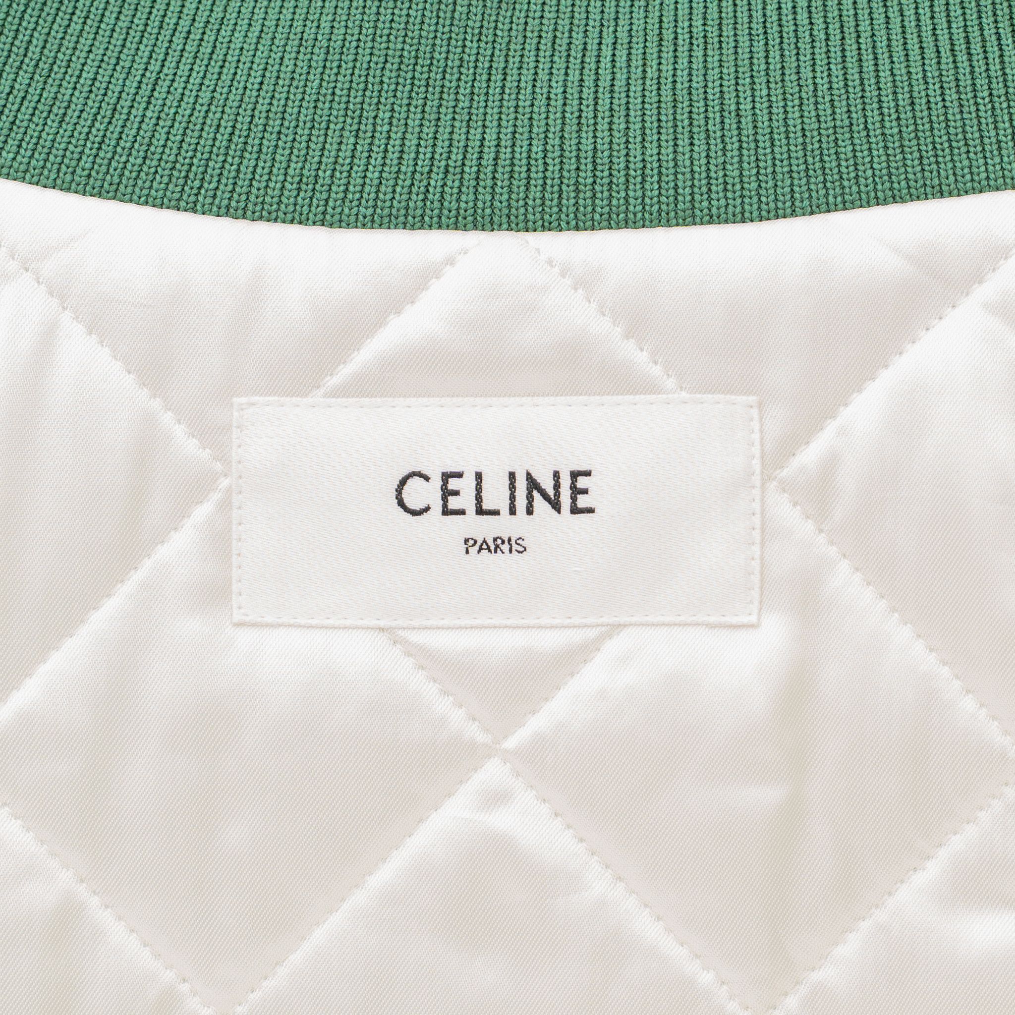 Celine Teddy Jacket Forest Green Size US XL / EU 56 / 4 - 5 Thumbnail