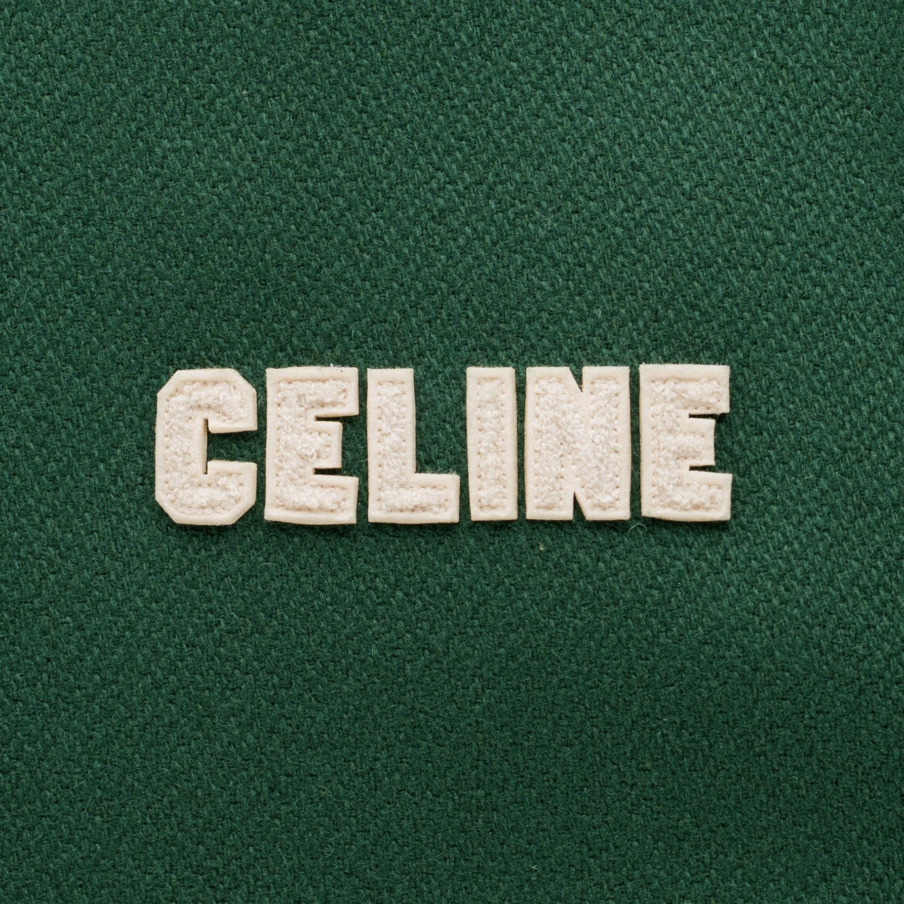 Celine Teddy Jacket Forest Green Size US XL / EU 56 / 4 - 4 Thumbnail