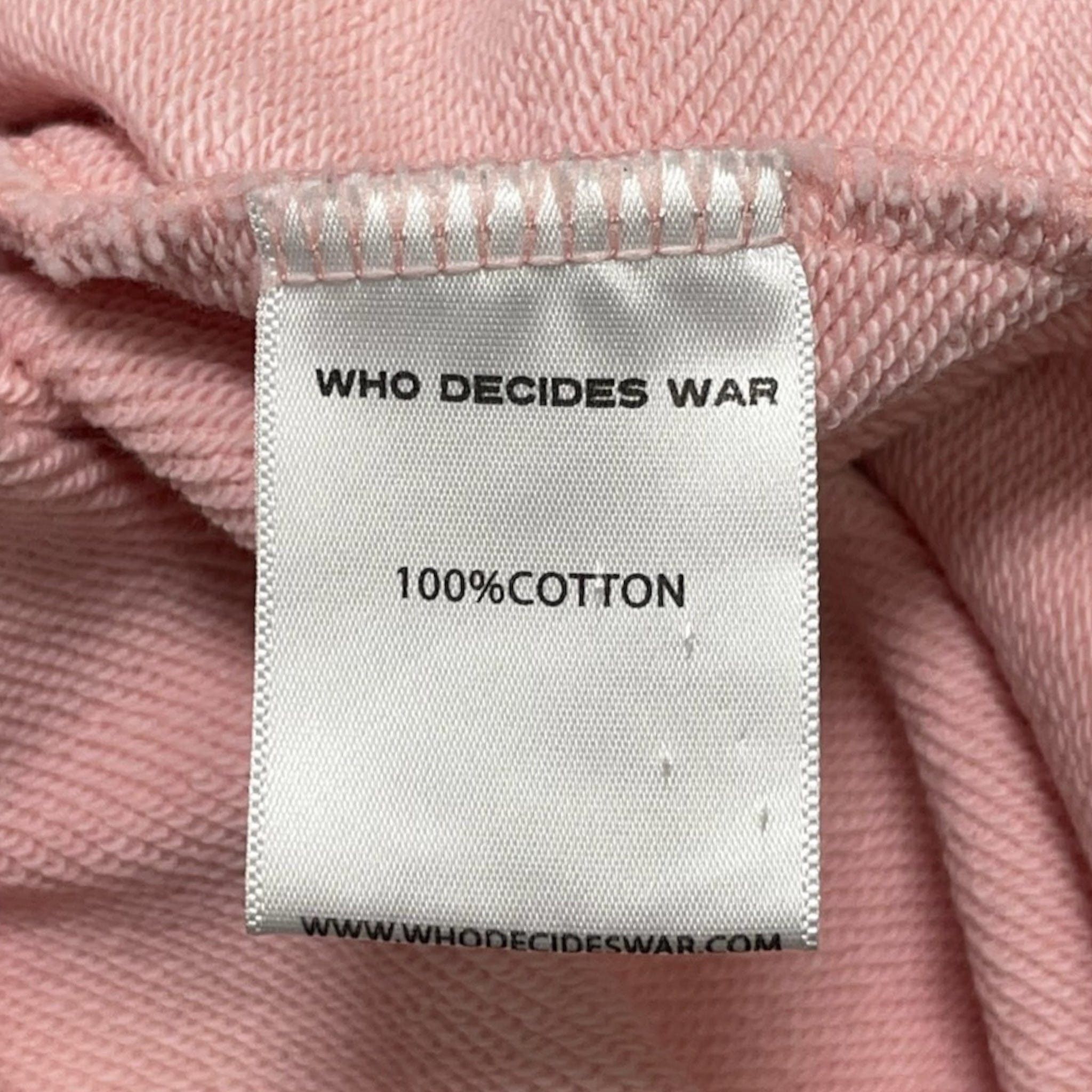 Who Decides War MRDR Crewneck Sweatshirt Rose Pink Size US L / EU 52-54 / 3 - 5 Thumbnail