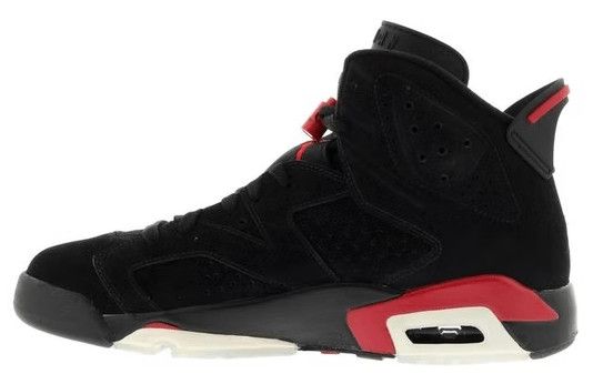 Nike 6 Retro Black Varsity Red (2010) Size US 12 / EU 45 - 2 Thumbnail