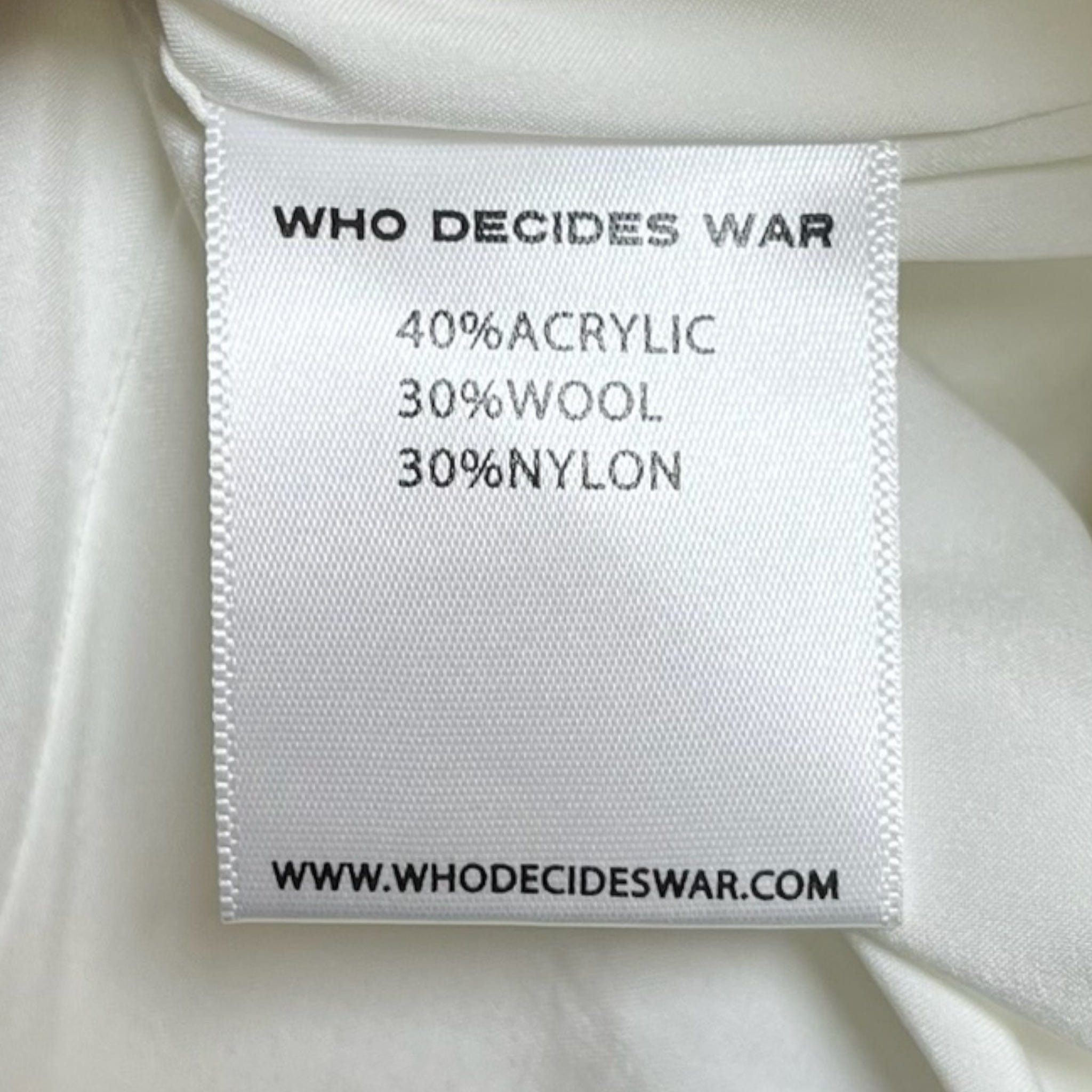 Who Decides War Who Decides War By MRDR BRVDO Garden Glassed Puffed Rugby Ja Size US L / EU 52-54 / 3 - 4 Thumbnail