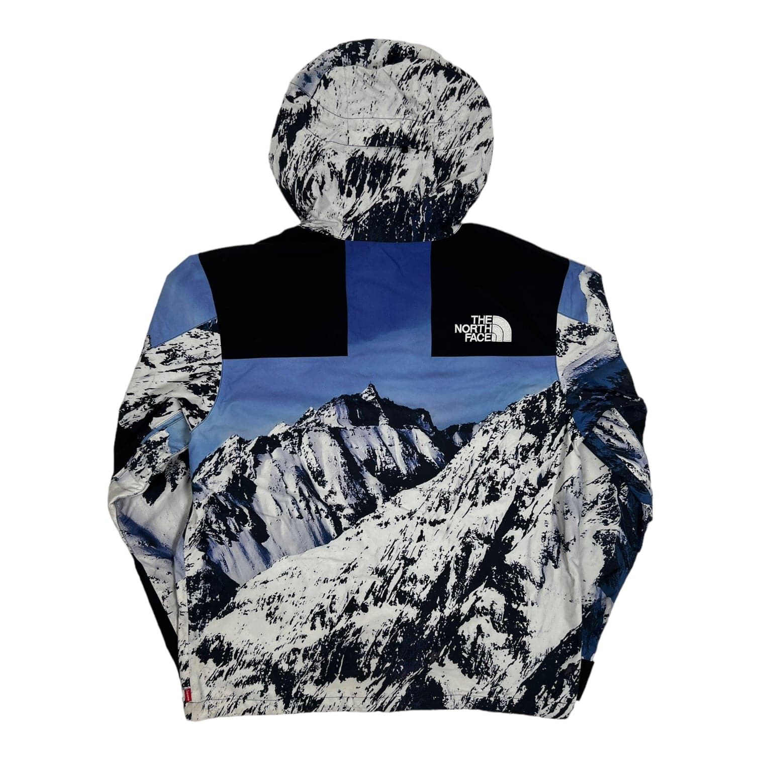 Supreme The North Face Mountain Parka Blue White Size US M / EU 48-50 / 2 - 2 Thumbnail