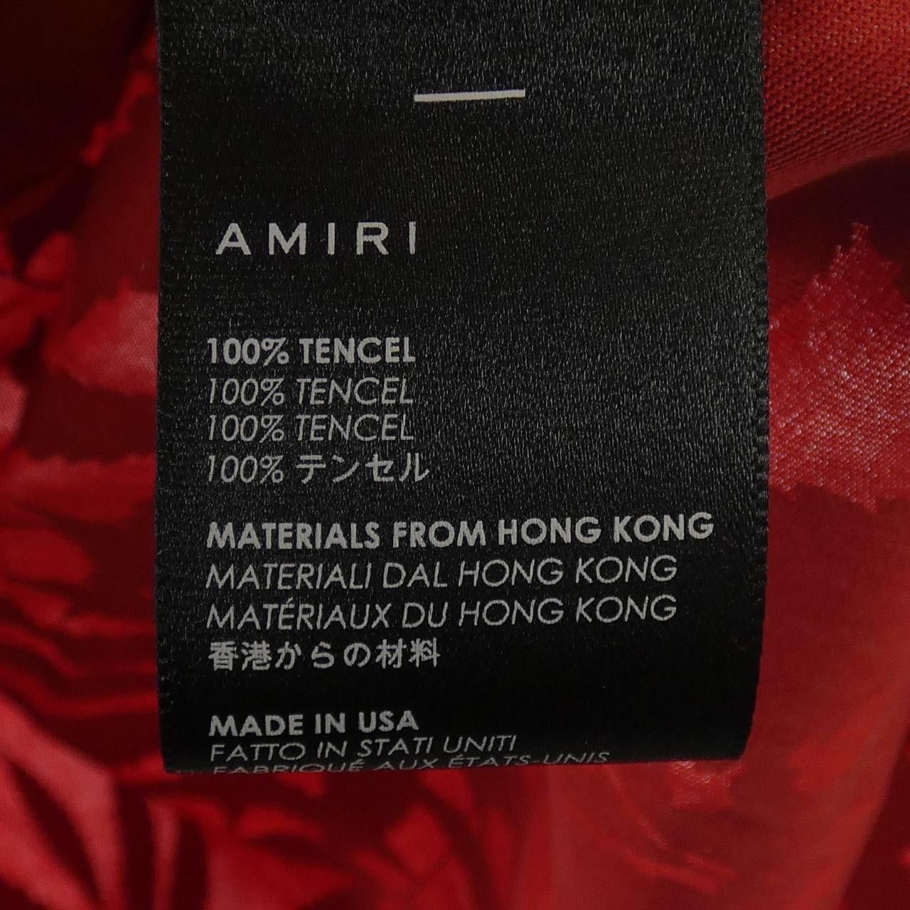 Amiri Amiri Amiri Short Sleeve Shirt Textile Tops DUTY FREE for USA Size ONE SIZE - 3 Thumbnail