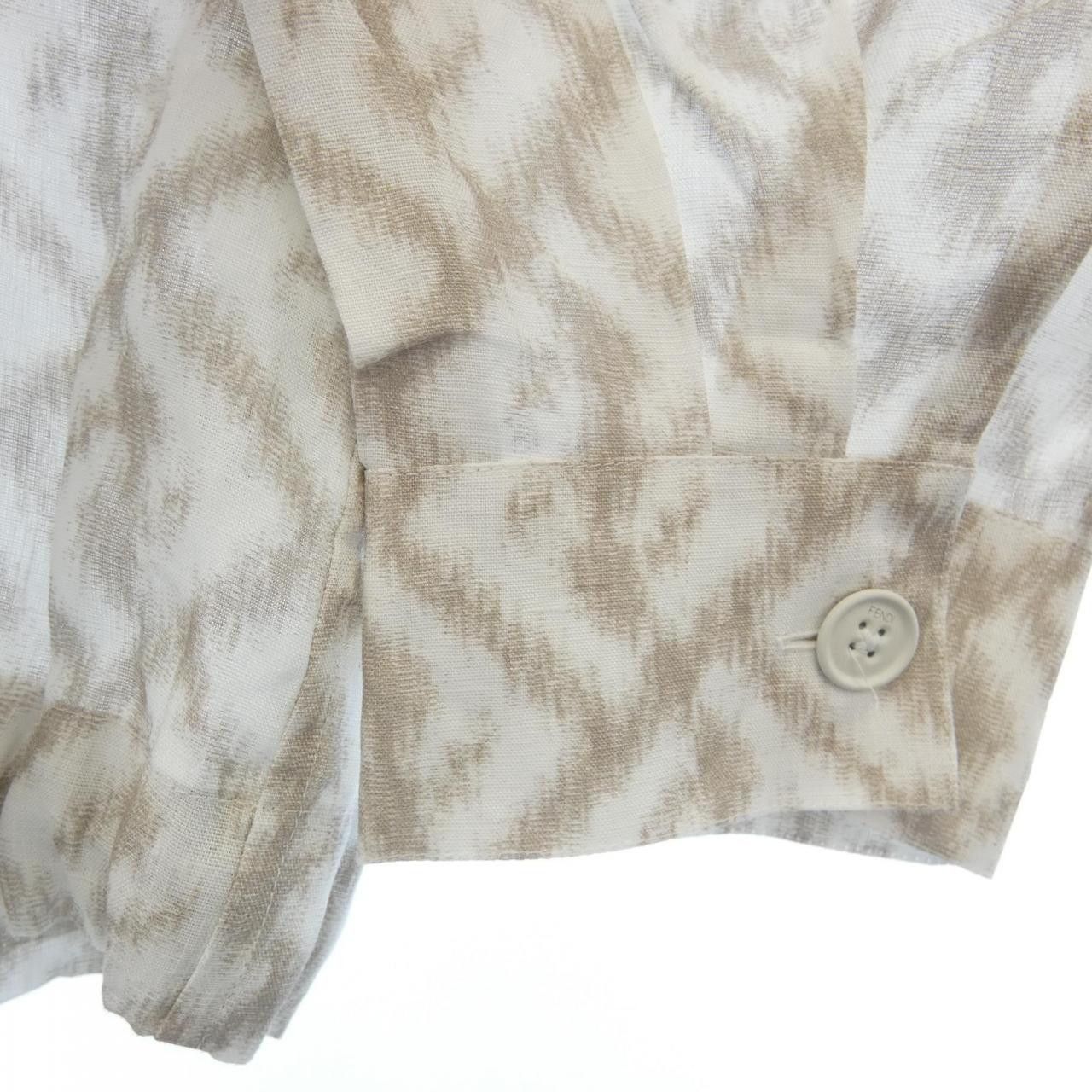 Fendi Fendi Fendi Cotton Shirt Textile Dress Shirt FS1092AN0K DUTY FREE for USA Size ONE SIZE - 6 Thumbnail