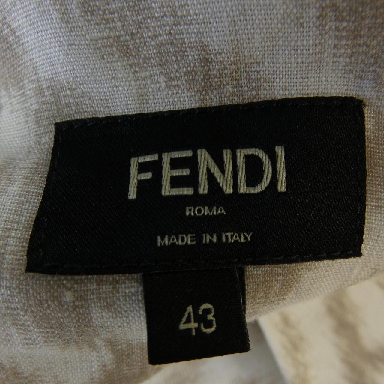 Fendi Fendi Fendi Cotton Shirt Textile Dress Shirt FS1092AN0K DUTY FREE for USA Size ONE SIZE - 4 Thumbnail
