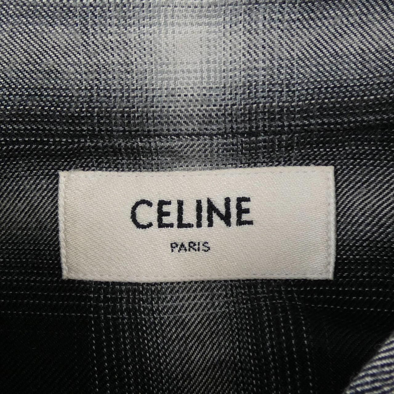 Celine Celine Celine Cotton Shirt Textile Dress Shirt 2C027054D DUTY FREE for USA Size ONE SIZE - 4 Thumbnail
